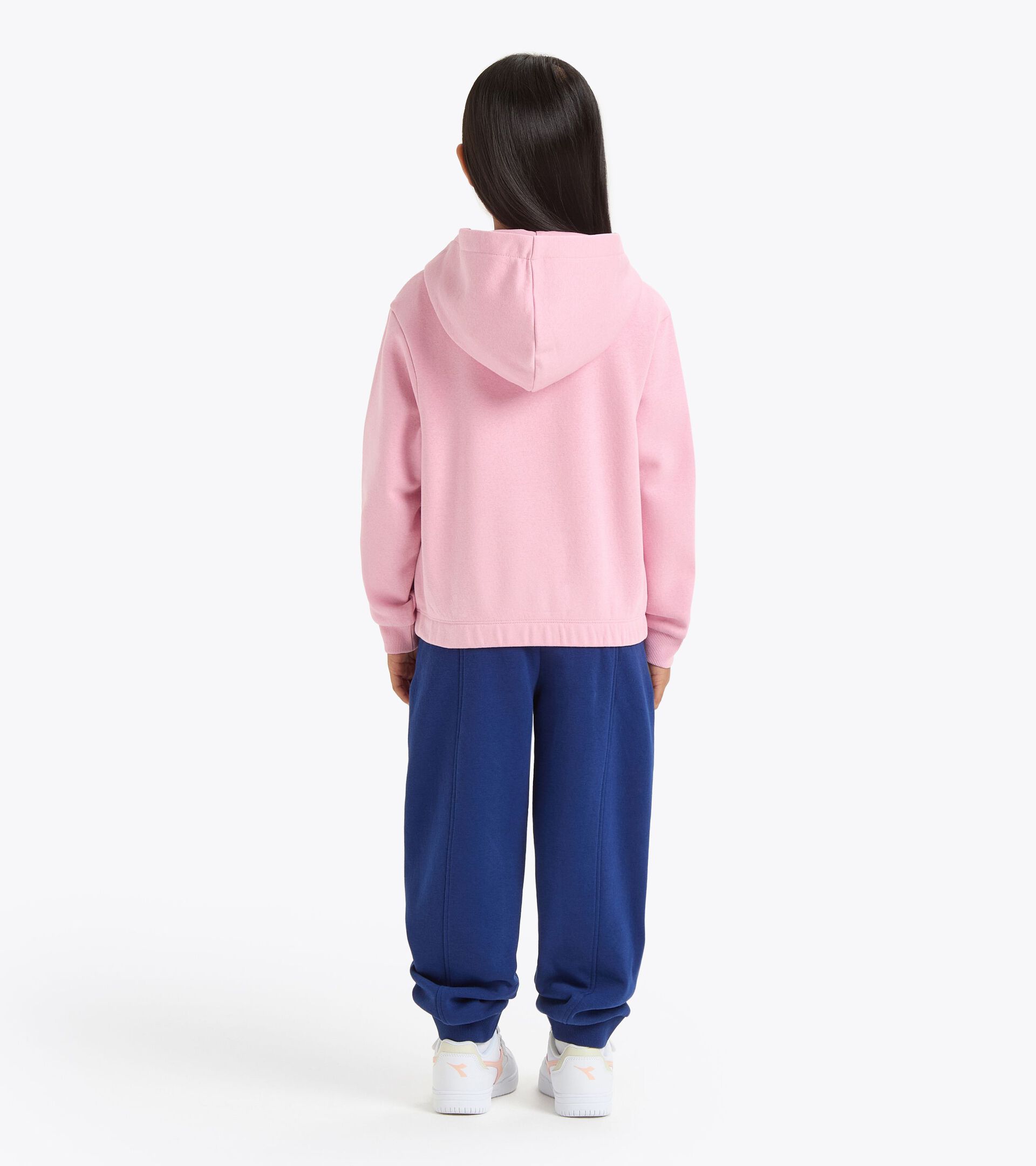 Coordinated tracksuit - Girls 
 JG. TRACKSUIT HD FZ LOGO CAMEO PINK - Diadora