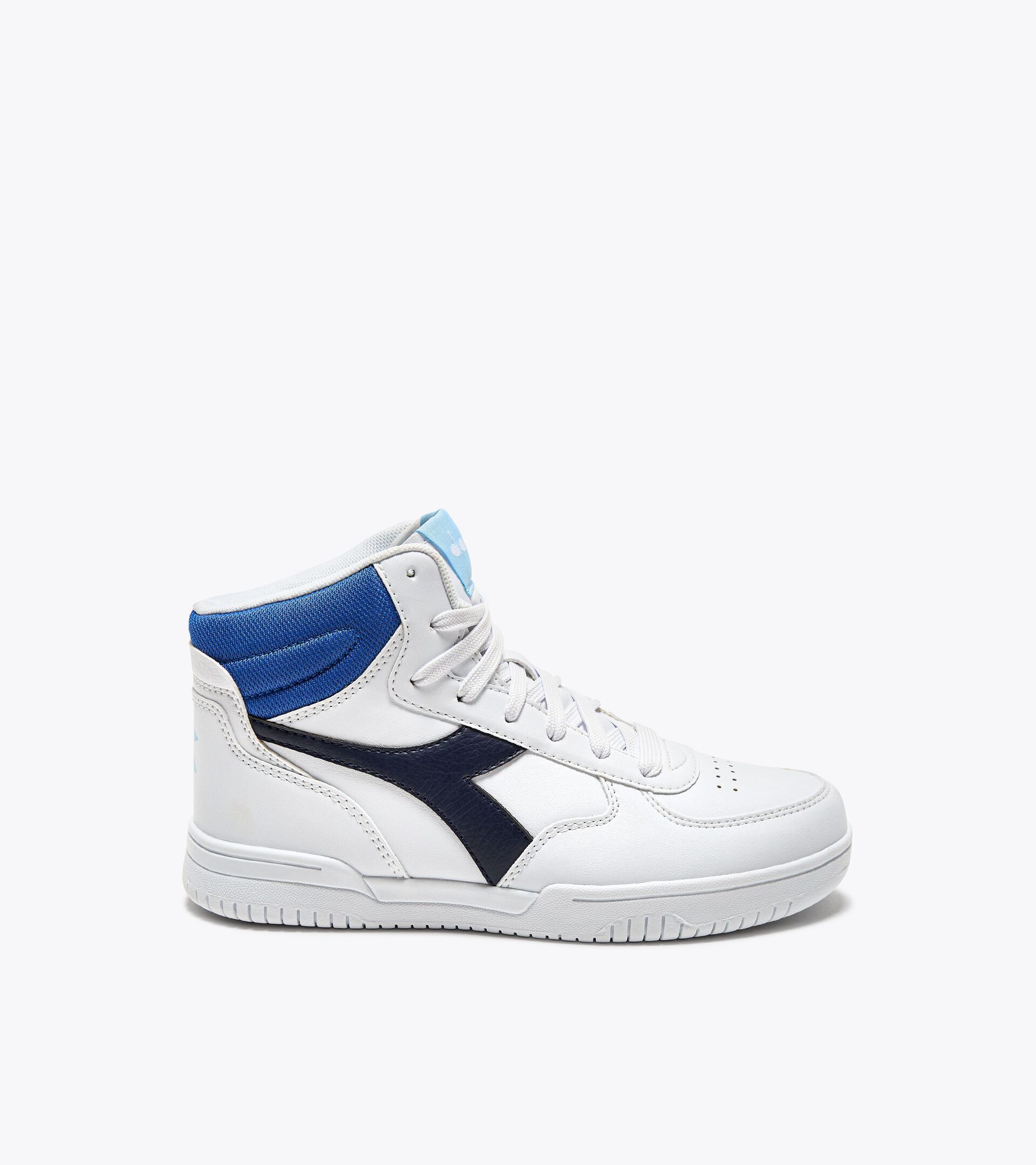 Chaussures de sport - Jeunes 8-16 ans RAPTOR MID GS BLANC/BLAU ECOLE NAVALE - Diadora