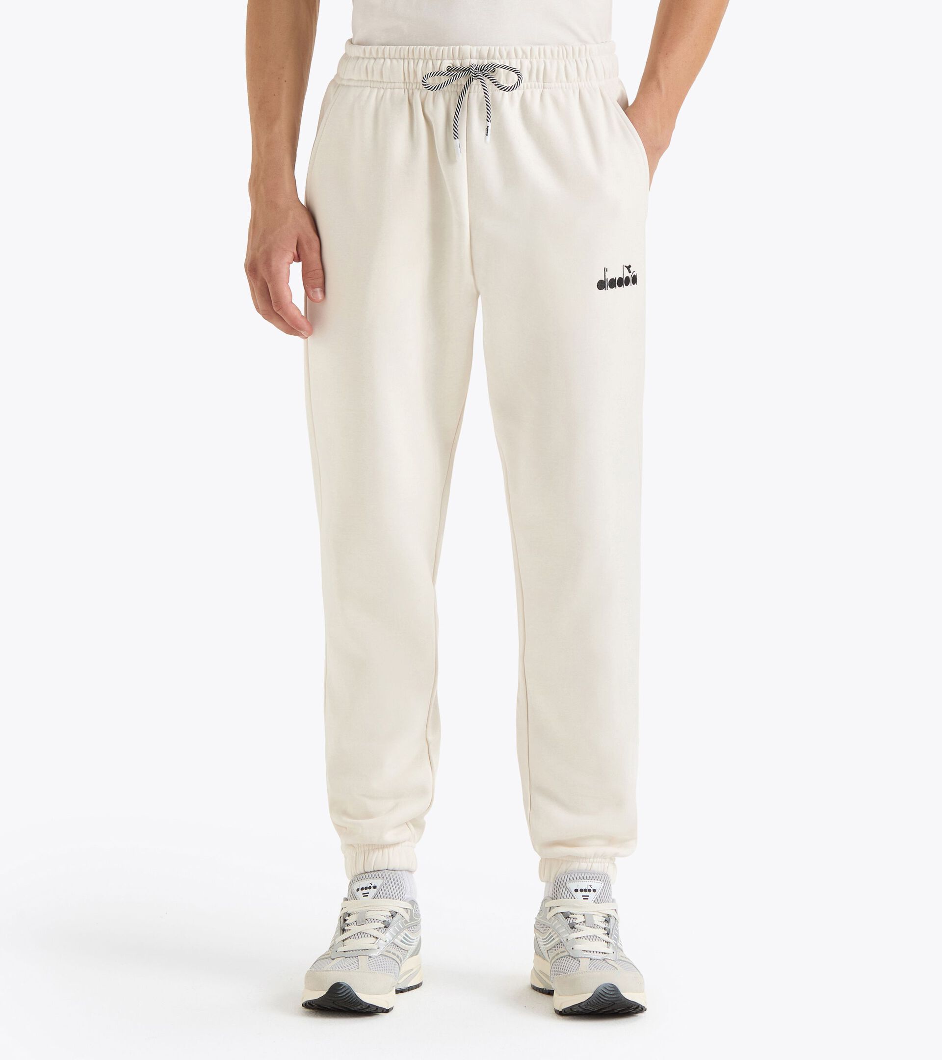 Pantaloni della tuta - Gender Neutral PANTS ROUTE BIANCO ALYSSUM - Diadora