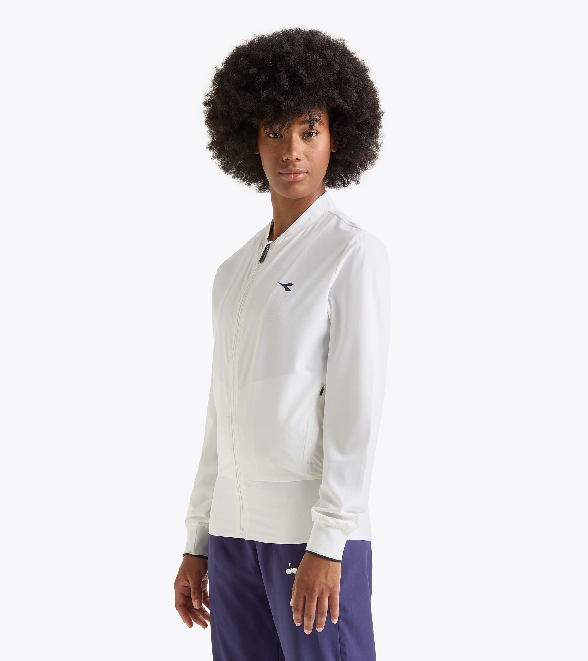 Veste de sport - Tennis - Femme
 L. FZ JACKET ICON BLANC VIF - Diadora