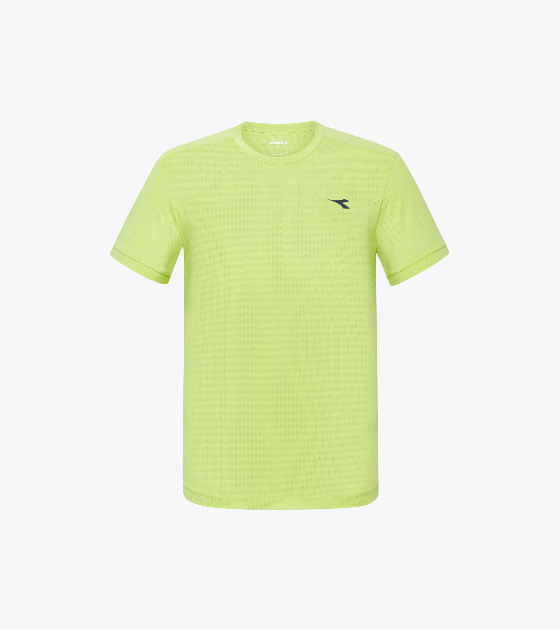 Tennis-T-Shirt - Wettkampf - Herren
 SS T-SHIRT ICON SCHATTEN LIMONELLE - Diadora