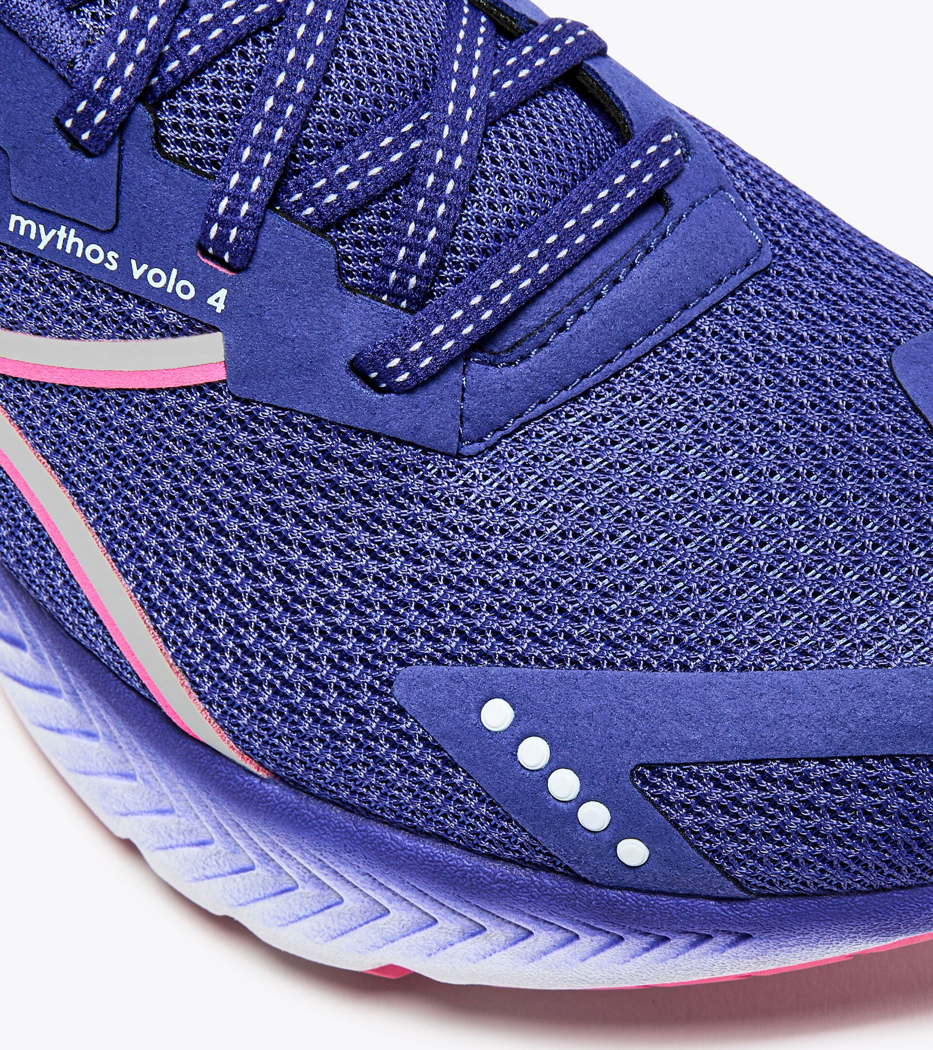 Laufschuh - Stabilität und Leichtigkeit - Damen MYTHOS BLUSHIELD VOLO 4 W KLEMATISBLAU/WEISS - Diadora