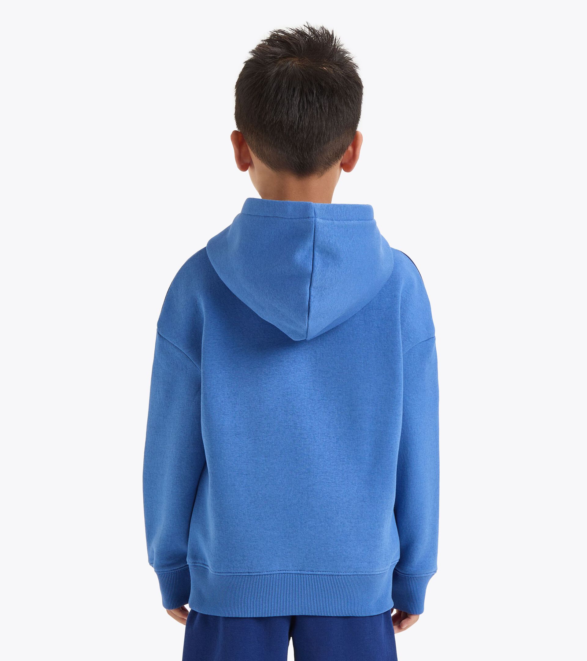 Sweat-shirt à capuche - Coupe confort - Ado garçon
 JB. HOODIE LOGO BLEU DELFT - Diadora