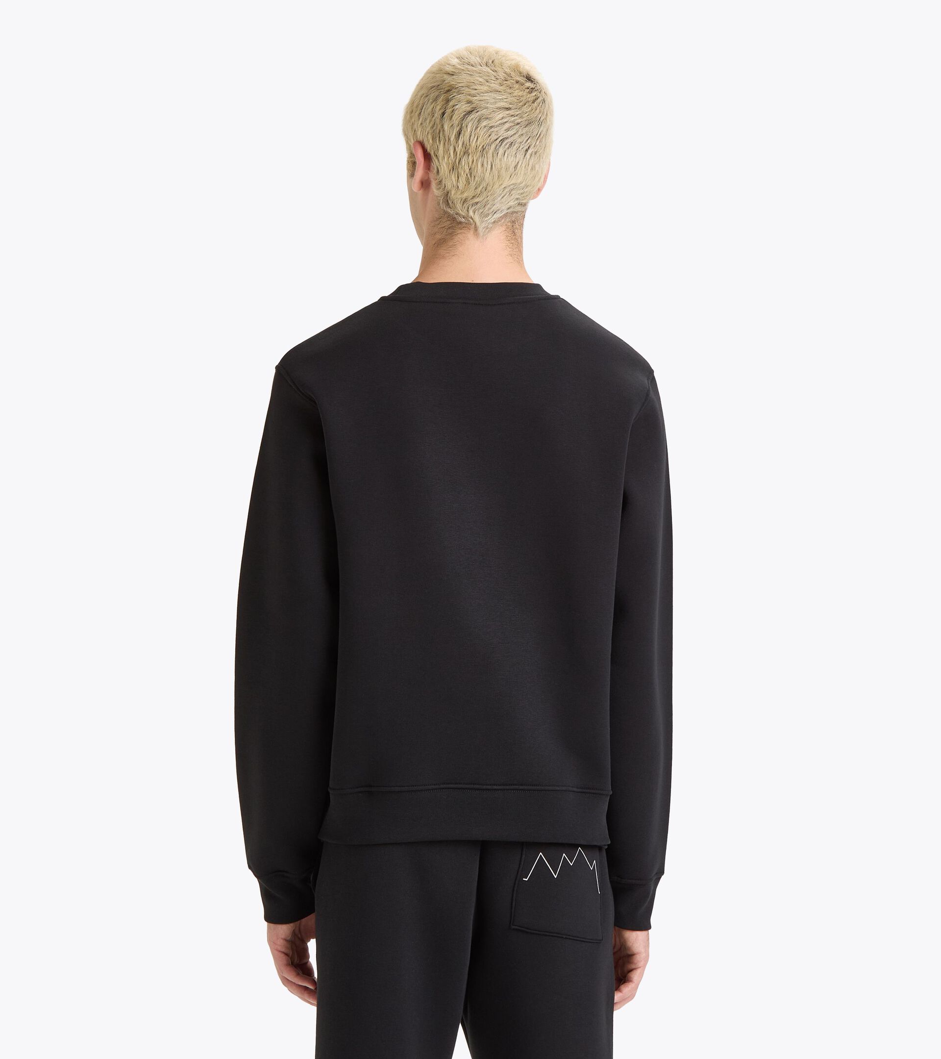 Felpa sportiva - Gender Neutral SWEATSHIRT CREW ROUTE NERO - Diadora