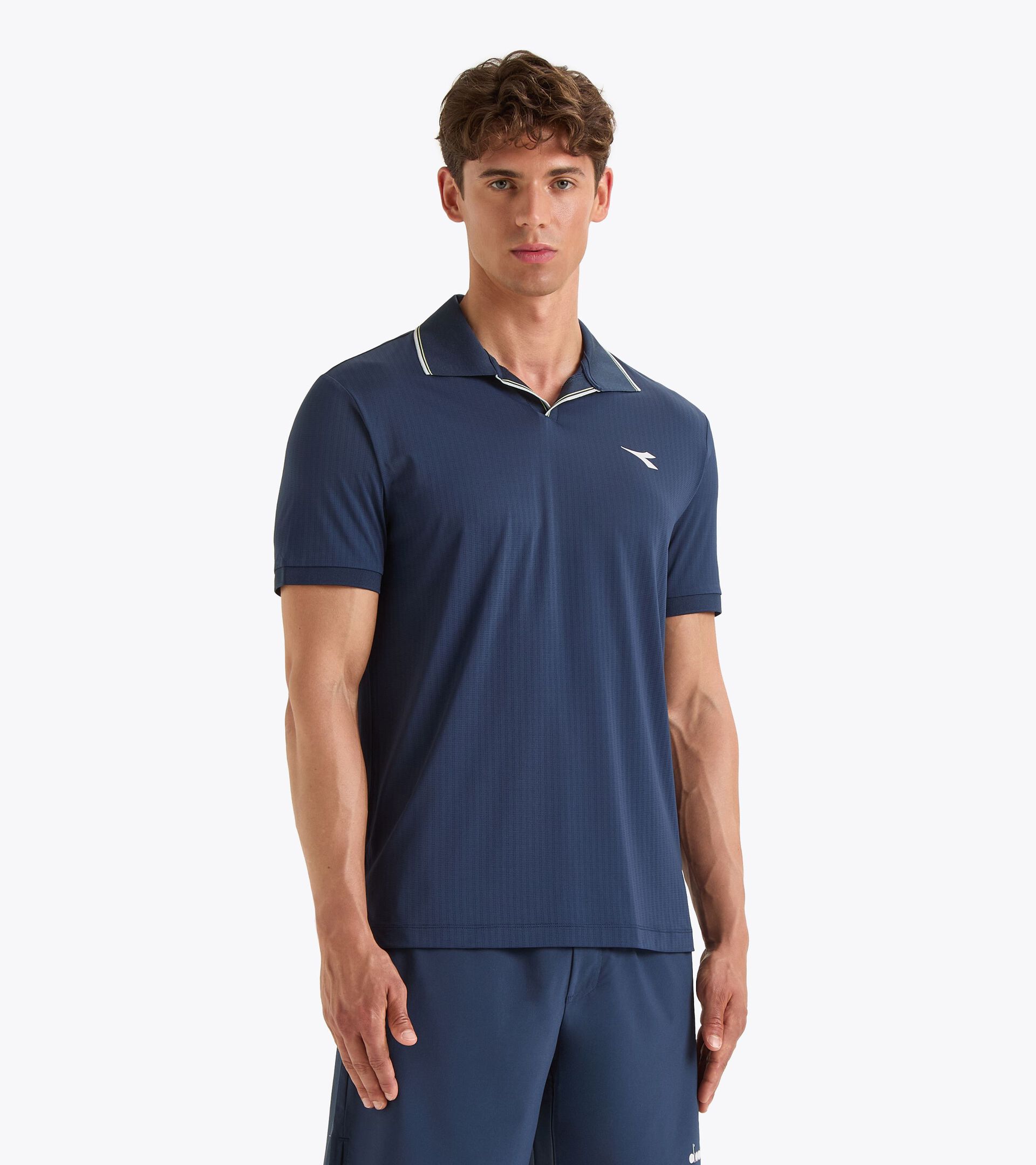 Tennis polo shirt - Competition - Men’s
 SS POLO ICON PAGEANT BLUE - Diadora