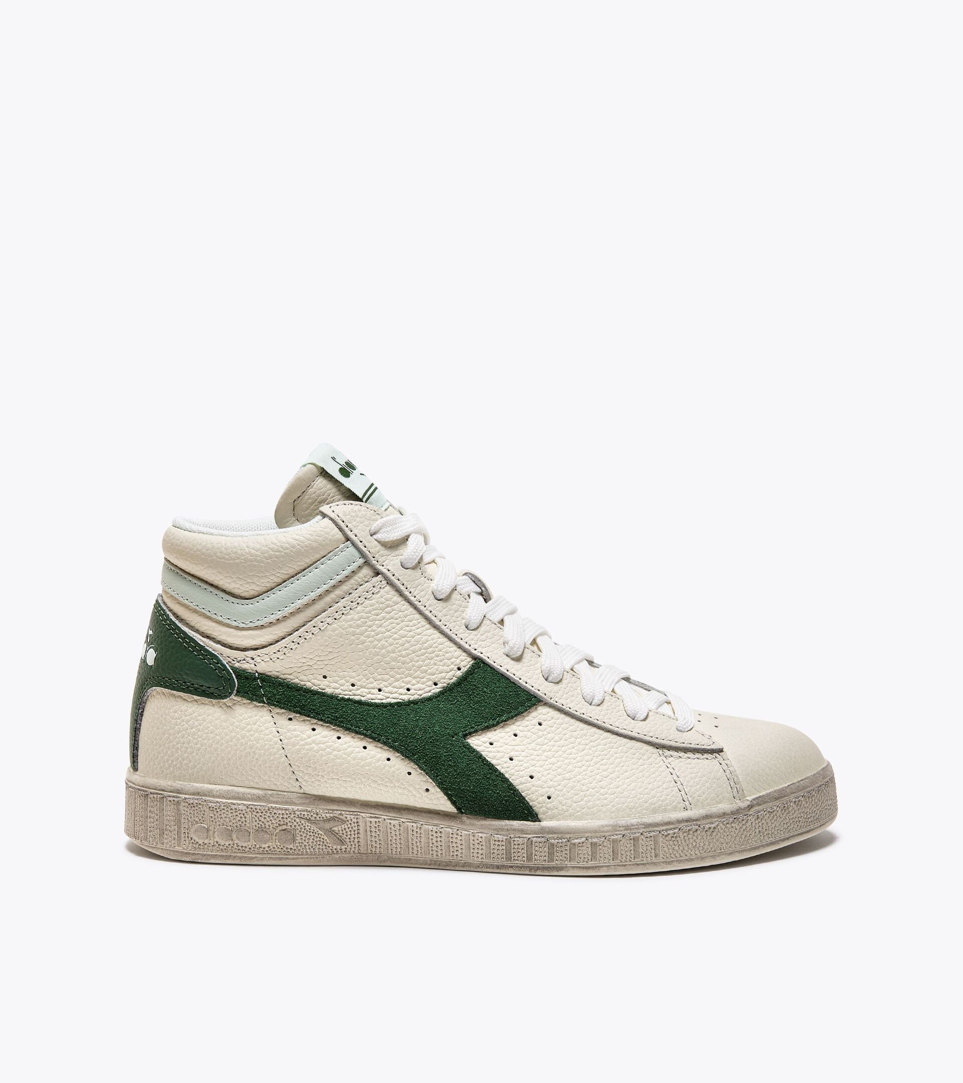 Sneaker sportiva - Gender Neutral GAME L HIGH WAXED SUEDE POP VERDE GUARDIANO - Diadora