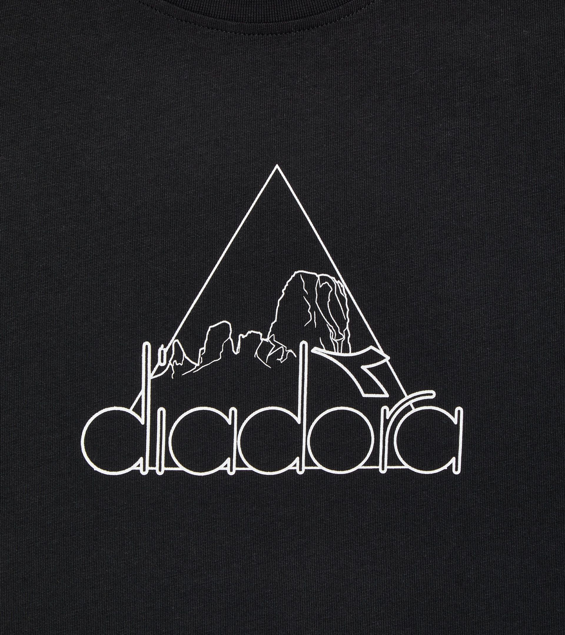 Sporty t-shirt - Gender Neutral T-SHIRT SS ROUTE BLACK - Diadora