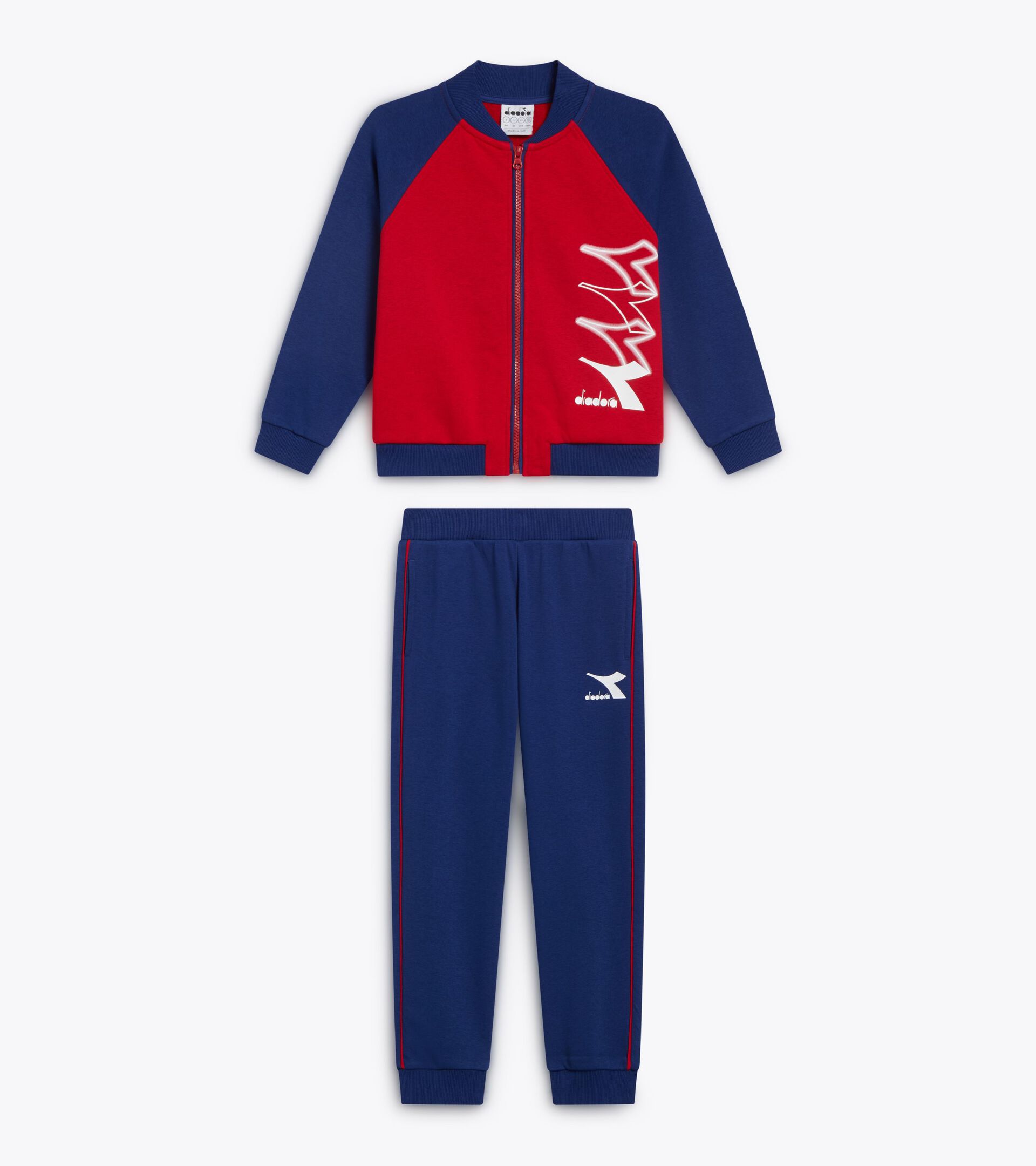 Set tuta in coordinato - Ragazzi e ragazze
 JU. TRACKSUIT FZ CORE RED SALSA - Diadora