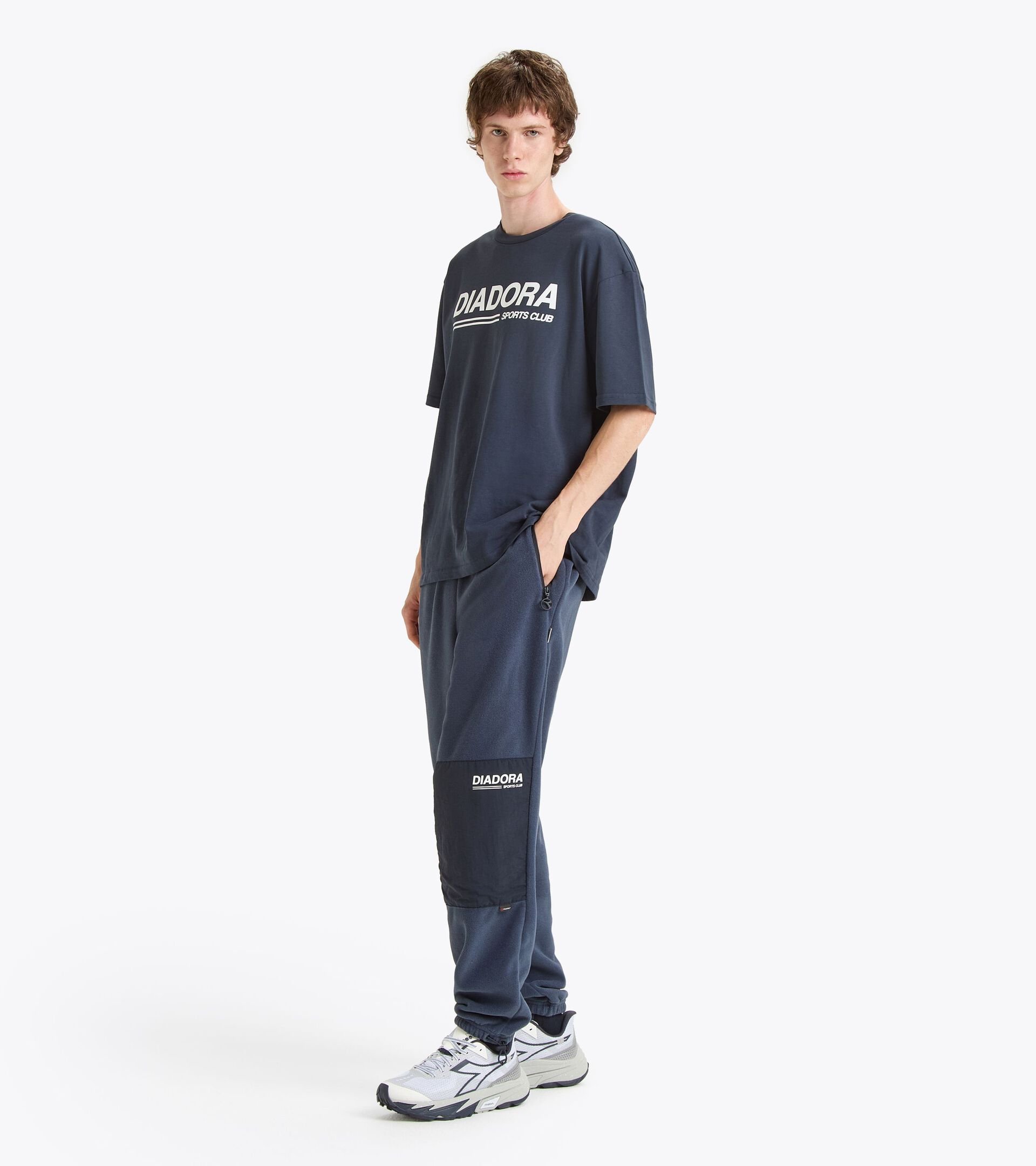 Sporthose Legacy - Made in Italy - Genderneutral
 PANTS SHERPA LEGACY NACHTSBLAU - Diadora