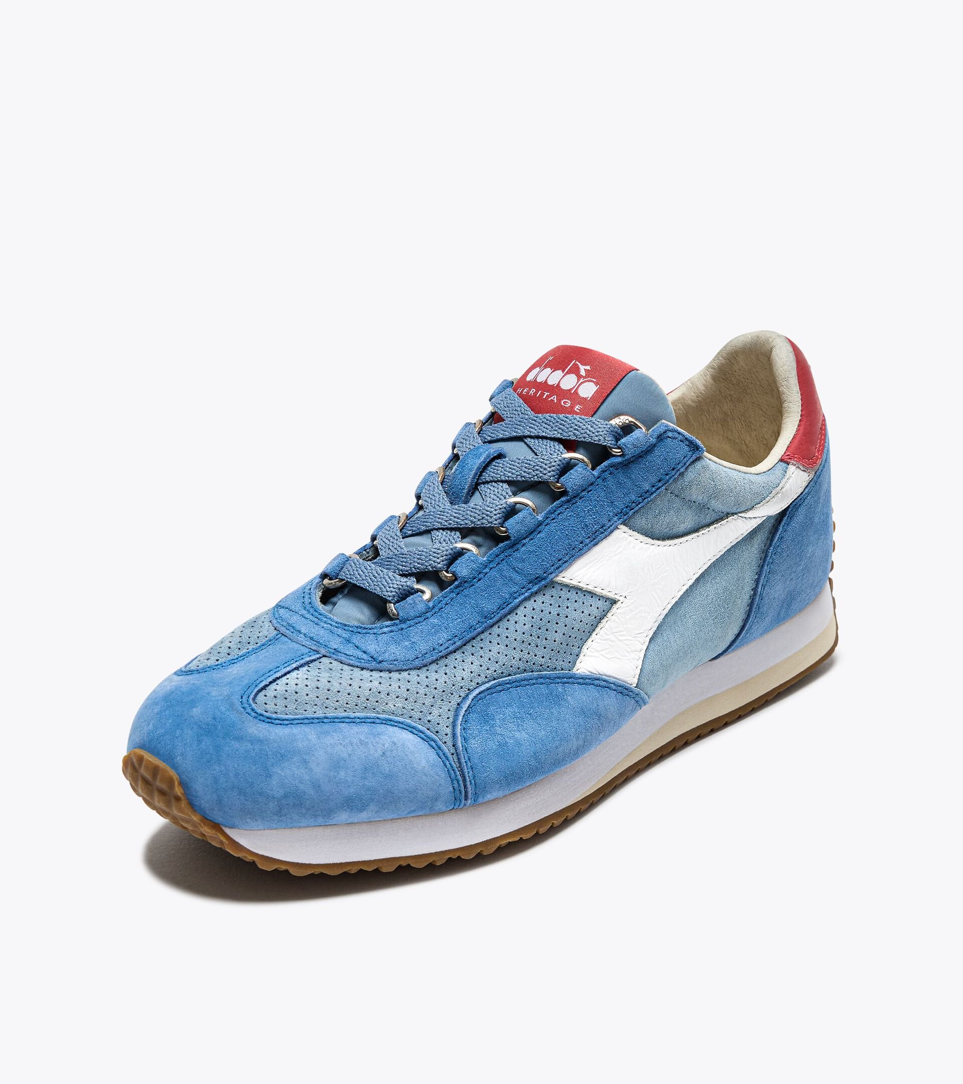 Sneakers Heritage en cuir - Genre neutre
 EQUIPE SUEDE SW VIEUX BLEU - Diadora