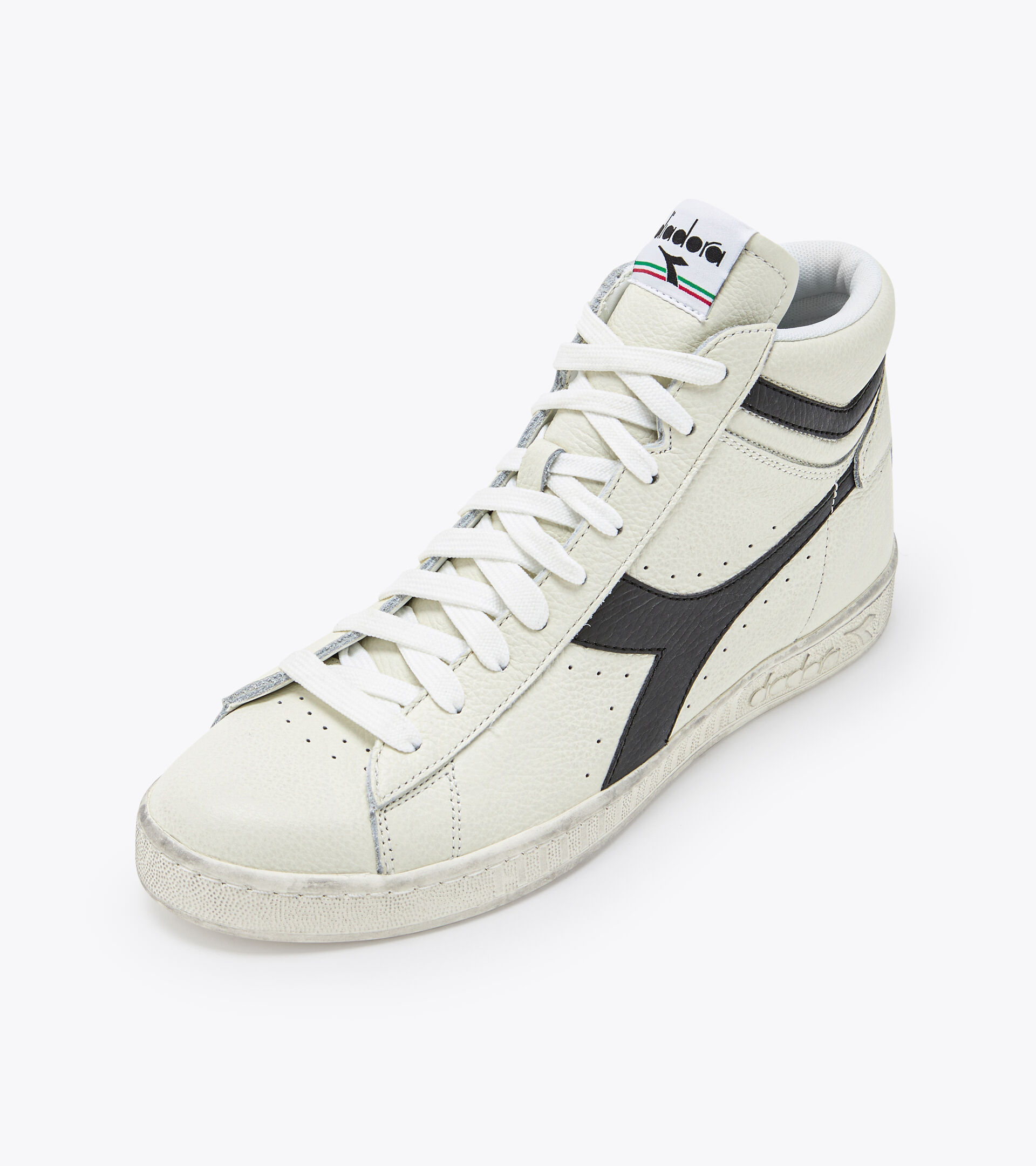 Sportschuh - Gender neutral GAME L HIGH WAXED WEISS/SCHWARZ - Diadora