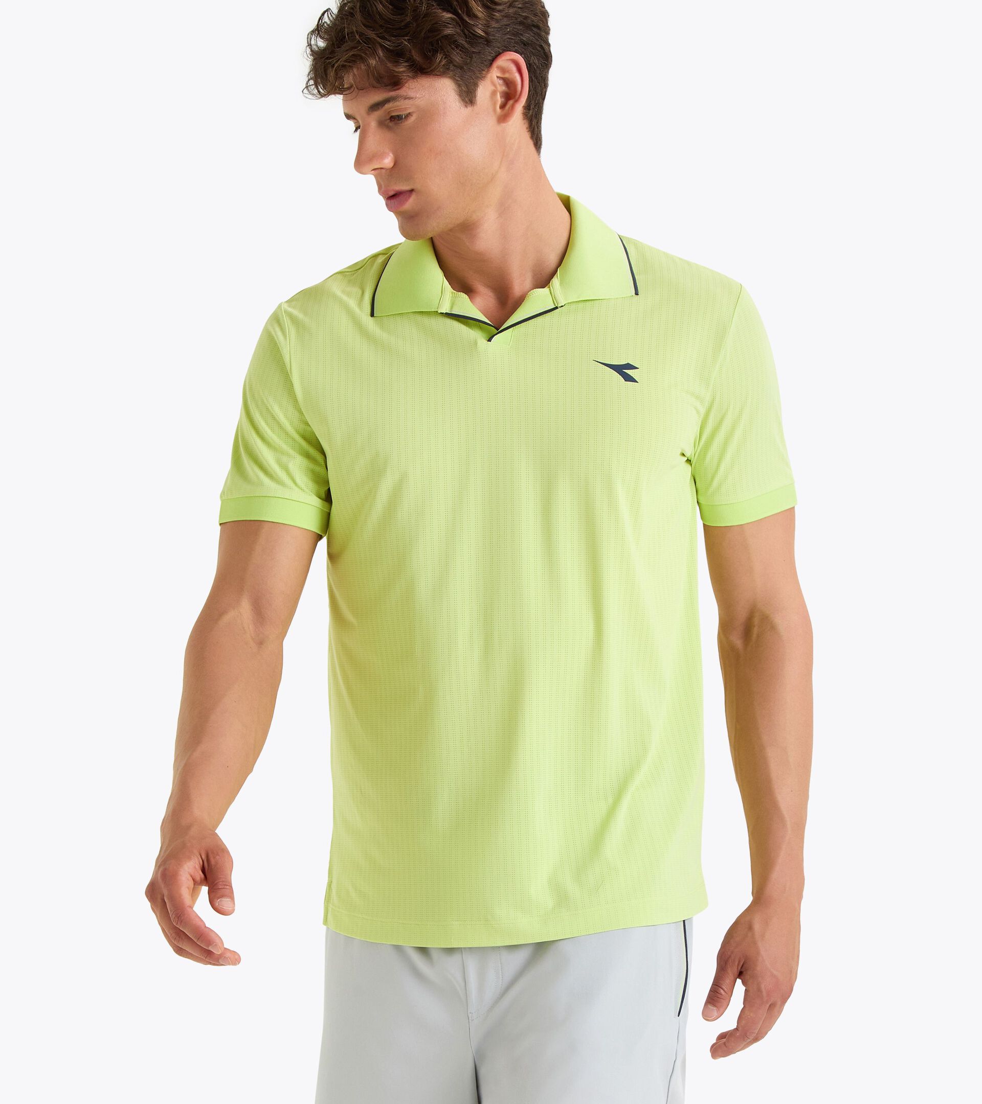 Polo de tennis - Compétition - Homme
 SS POLO ICON CITRON VERT OMBRE - Diadora