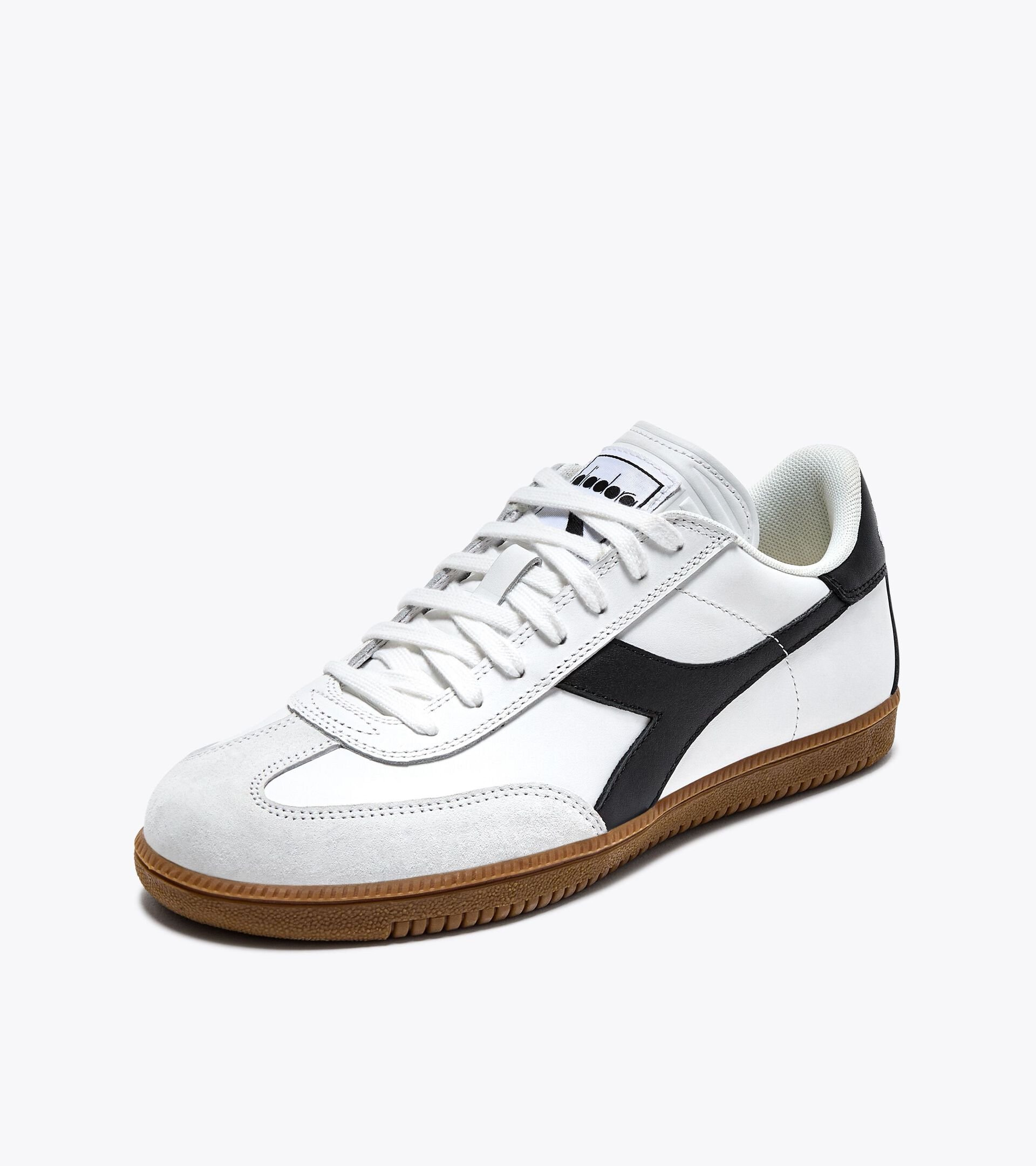 Leather sneakers - Gender Neutral TRAINER WHITE/BLACK - Diadora
