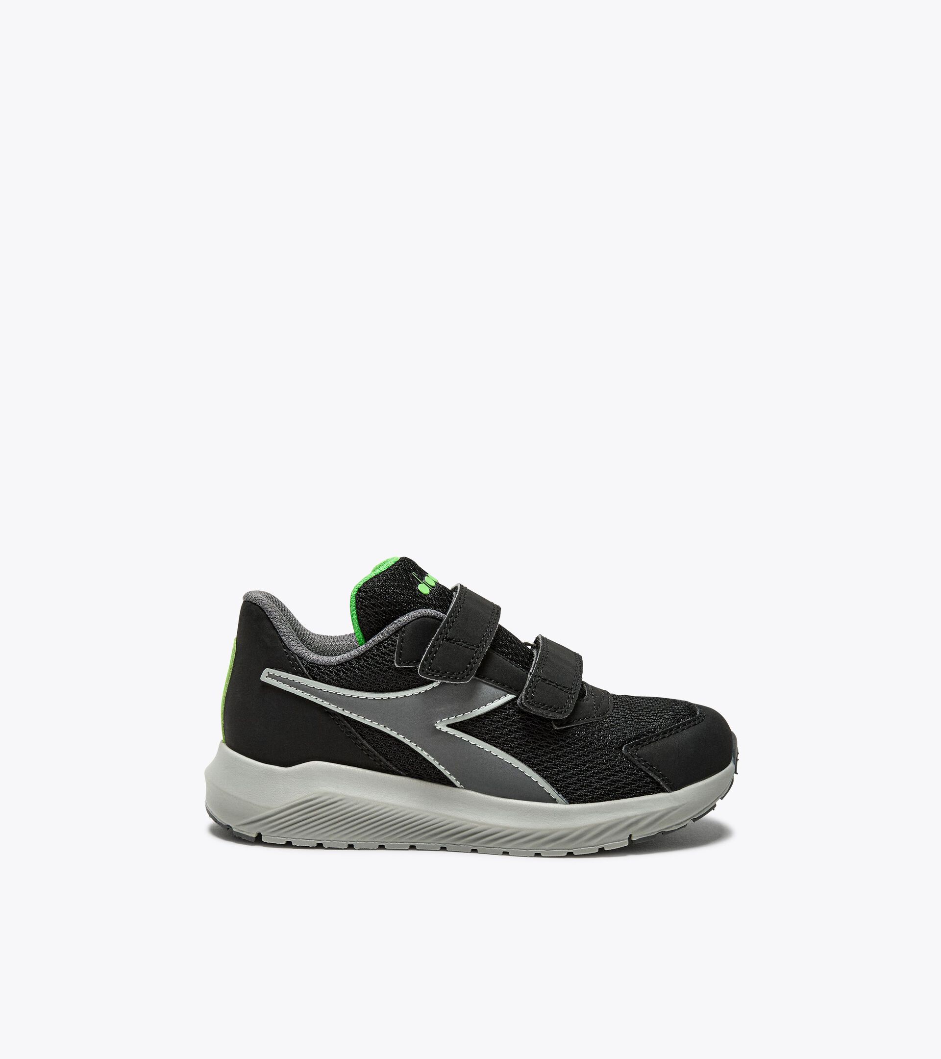 Laufschuh Junior - Unisex  FALCON 4 JR V SCHWARZ/STAHLGRAU - Diadora