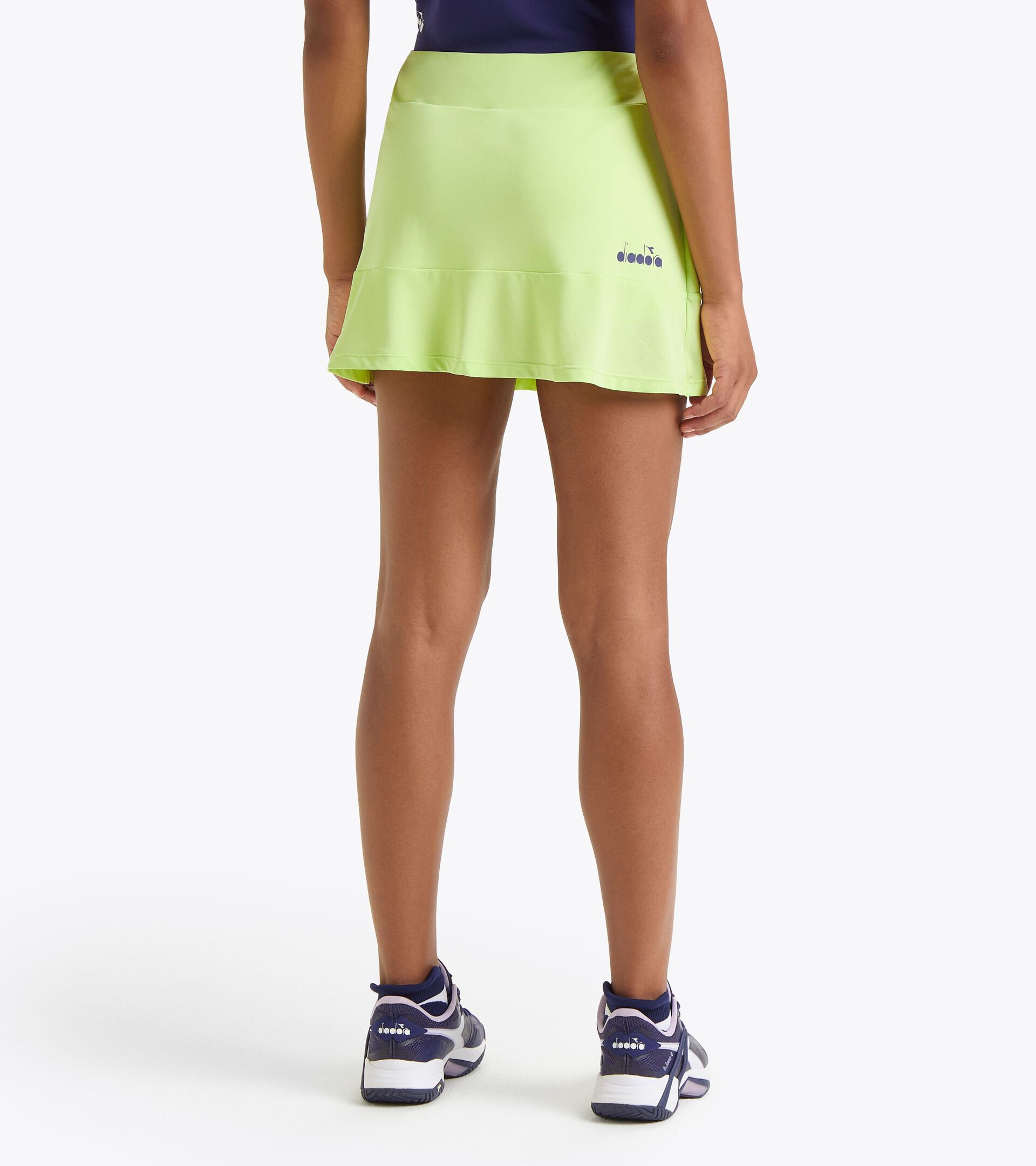 Tennis-Rock - Damen L. SKIRT CORE SCHATTEN LIMONELLE - Diadora