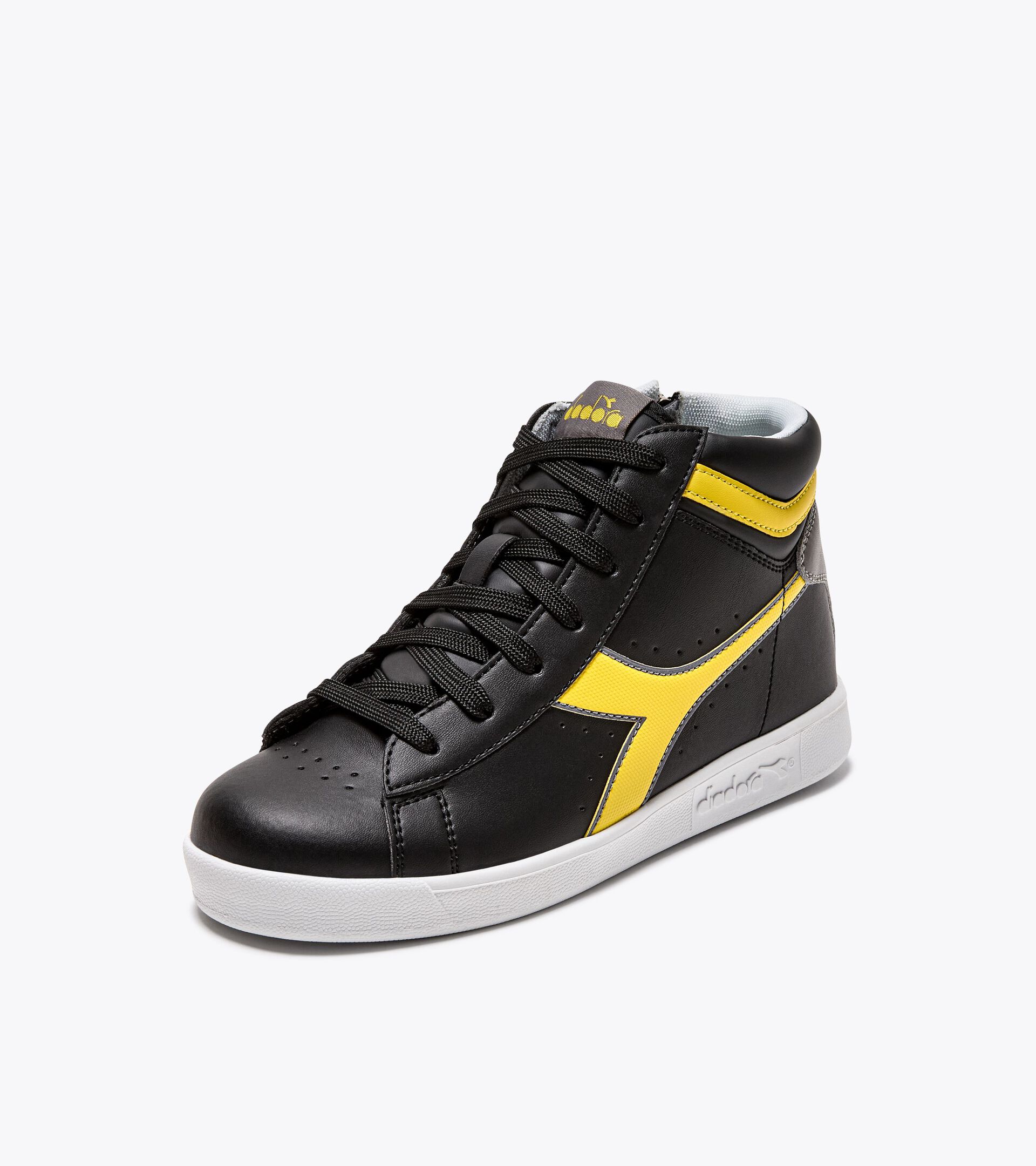 Scarpa sportiva - Ragazzi/e 8-16 anni GAME P HIGH GS NERO/CEDRO - Diadora