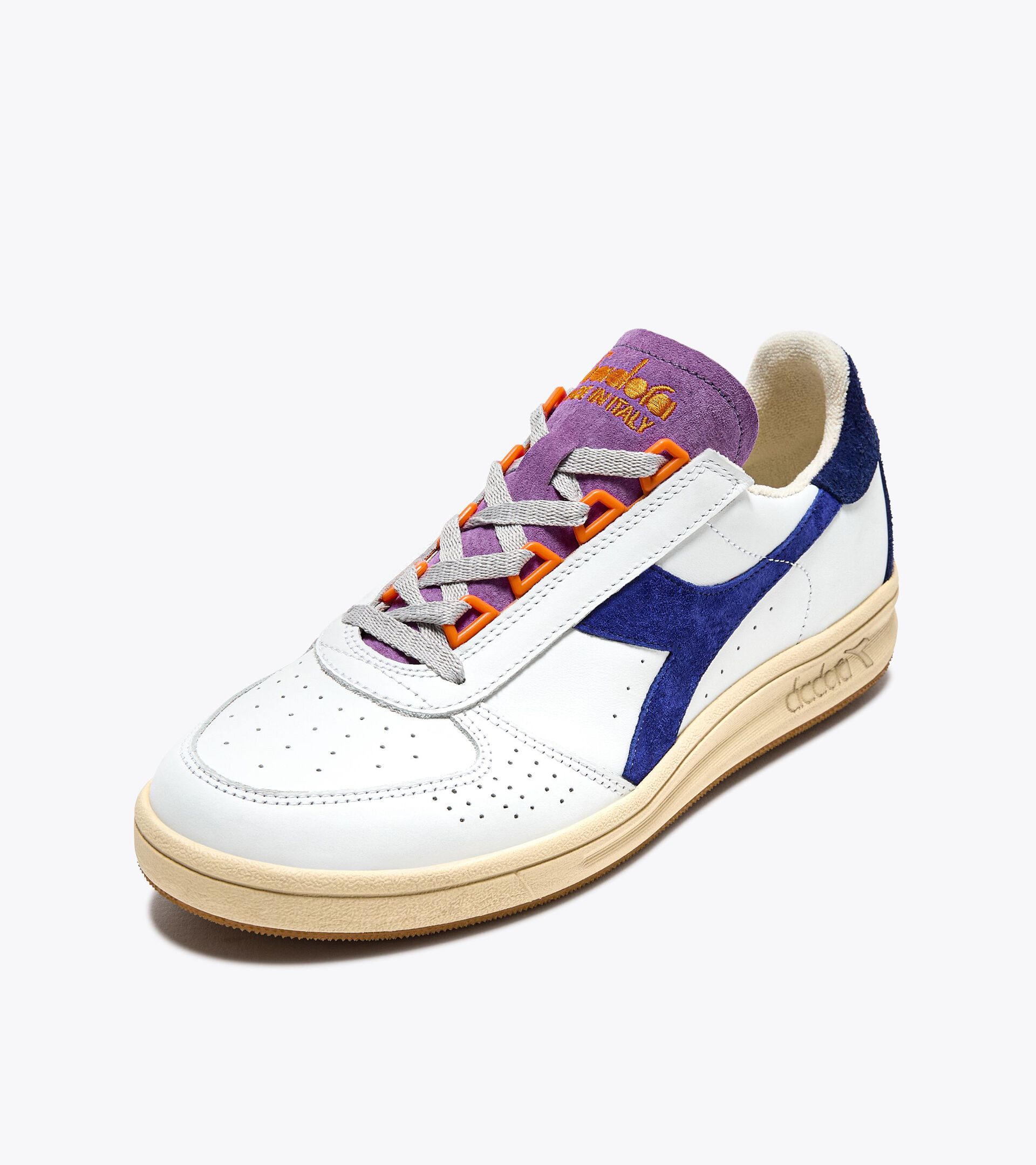 Zapatilla Heritage de piel - Made in Italy - Gender neutral B.ELITE TOURNEY ITALIA BLANCO - Diadora