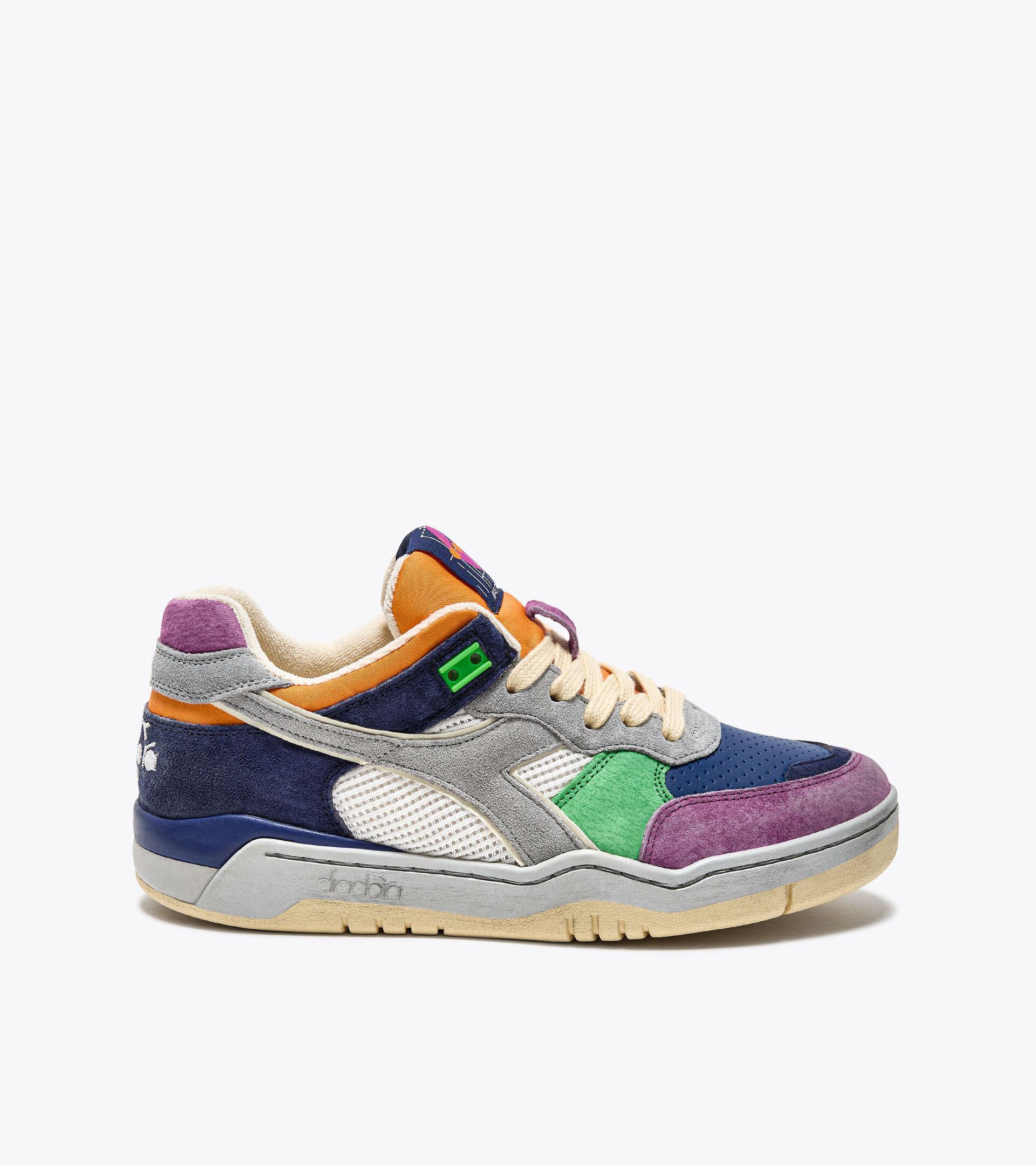 Zapatilla Heritage de piel - Made in Italy - Gender neutral B.560 TOURNEY ITALIA BLANCO - Diadora