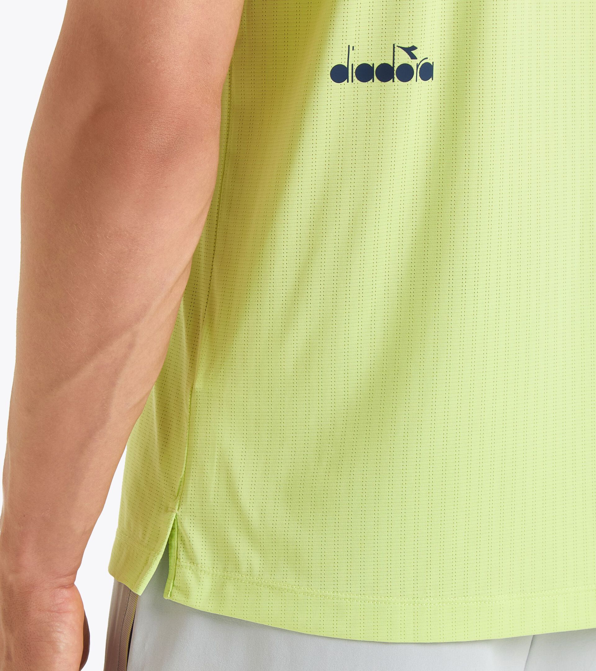 Tennis t-shirt - Competition - Men’s
 SS T-SHIRT ICON SHADOW LIME - Diadora