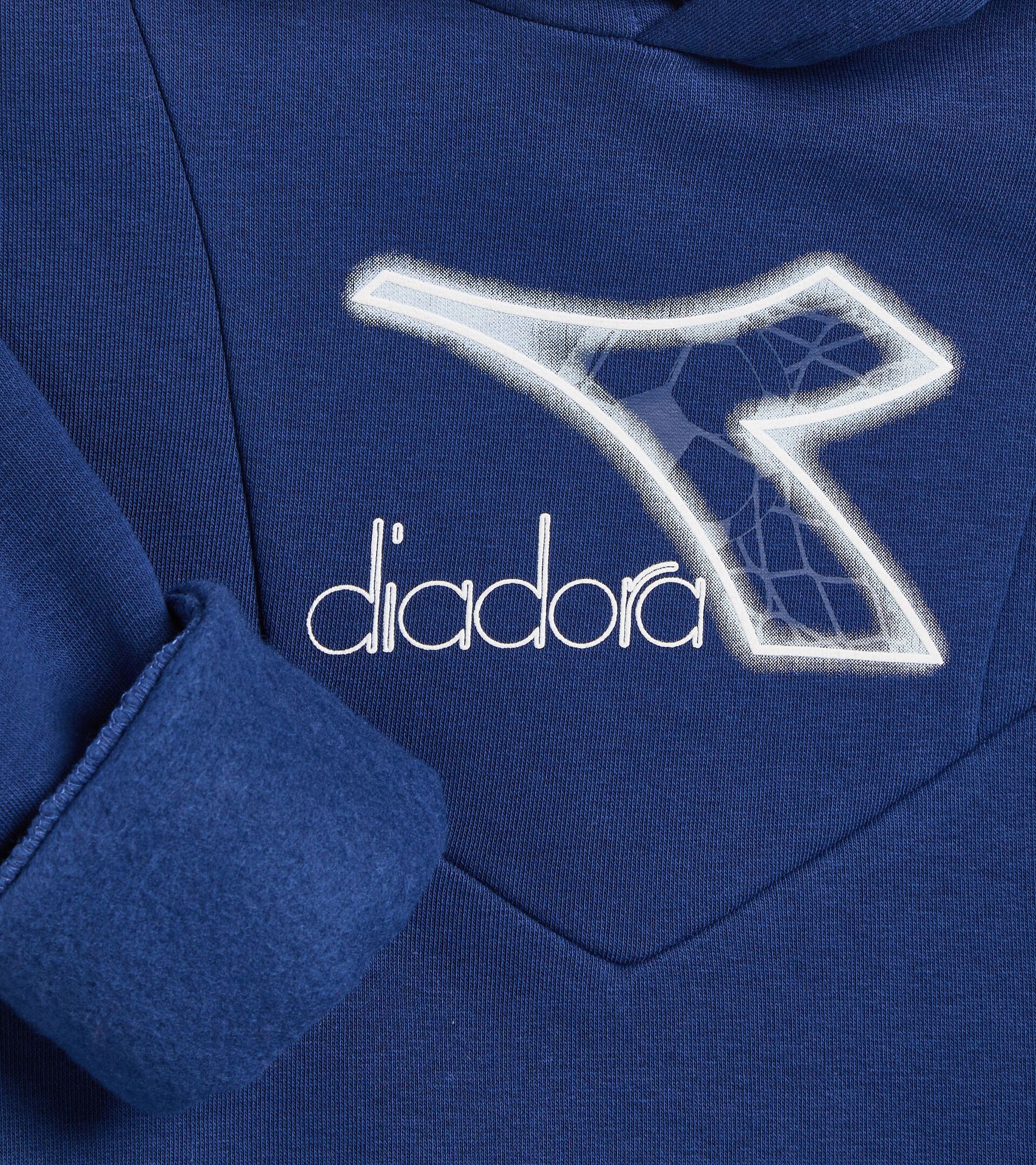 Sweatshirt mit Kapuze - Comfort Fit - Kinder
 JB. HOODIE LOGO GUTBLAU - Diadora