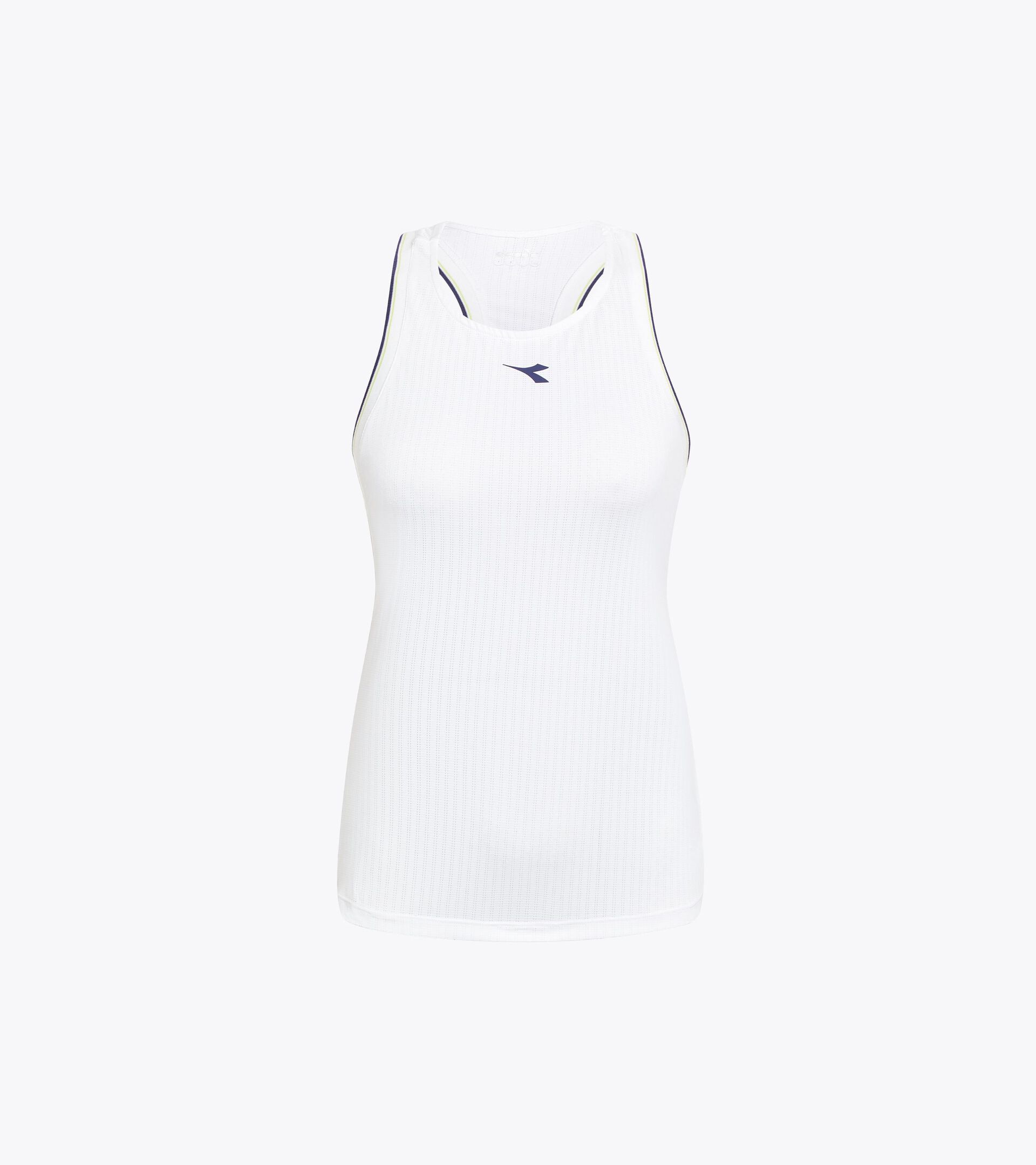 Tennis-Tanktop mit Ringerrücken - Wettkampf - Damen L. TANK ICON STRAHLEND WEISSE - Diadora