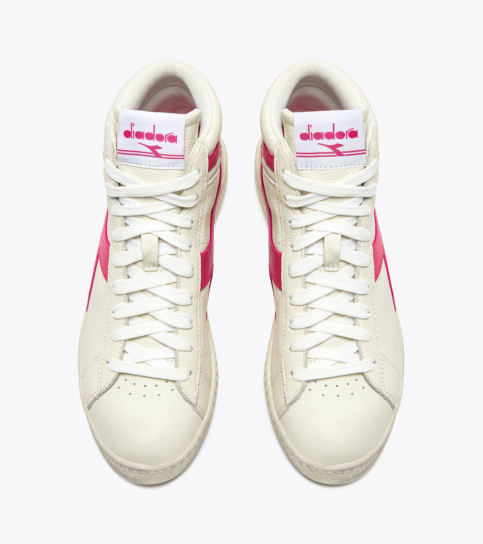 Sportschuh - Gender neutral GAME L HIGH WAXED WEISS/HIMBEERE SORBET - Diadora