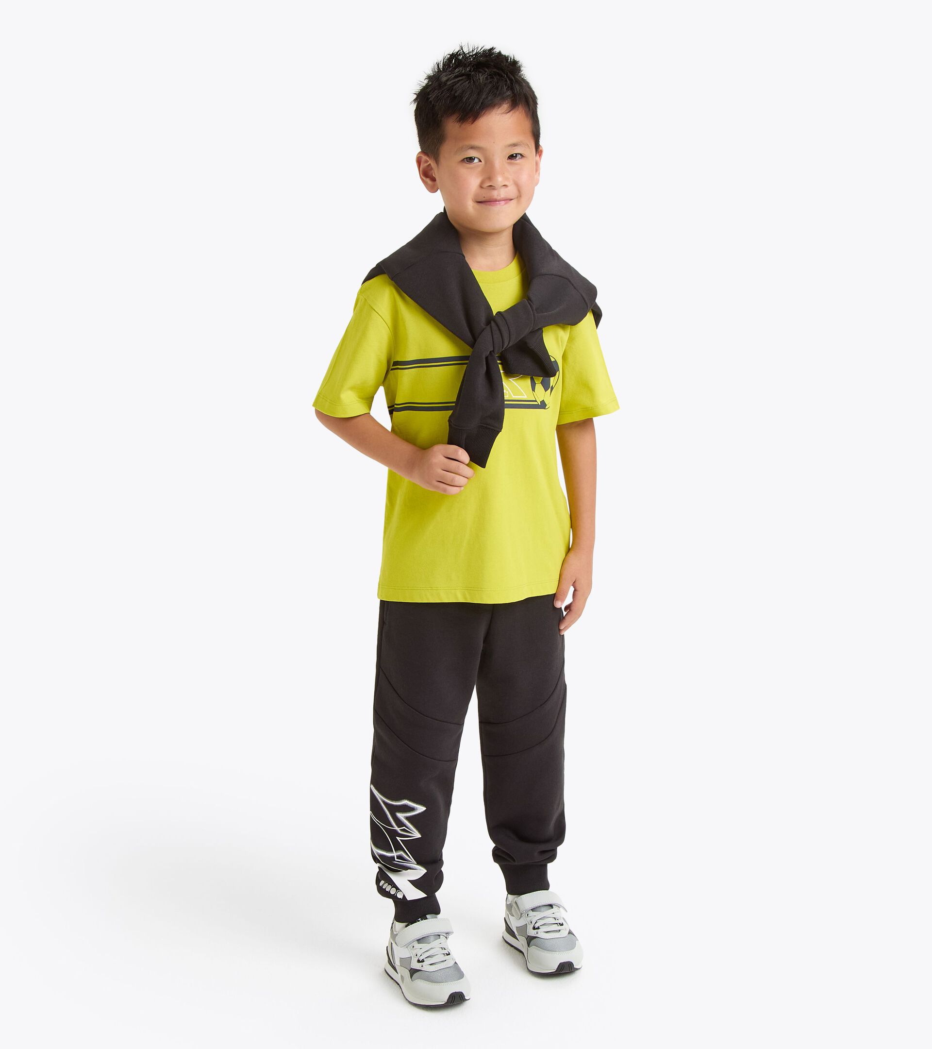 T-Shirt mit Print - Comfort Fit - Kinder
 JB. T-SHIRT SS GEBRECHLICH SPRIECHEN - Diadora