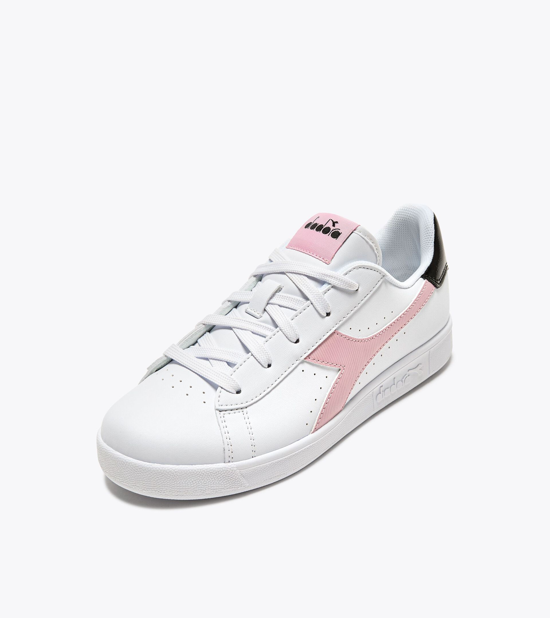 Sportschuh - Jugendliche 8-16 Jahren GAME P GS GIRL WHITE/BLACK/PINK LADY - Diadora