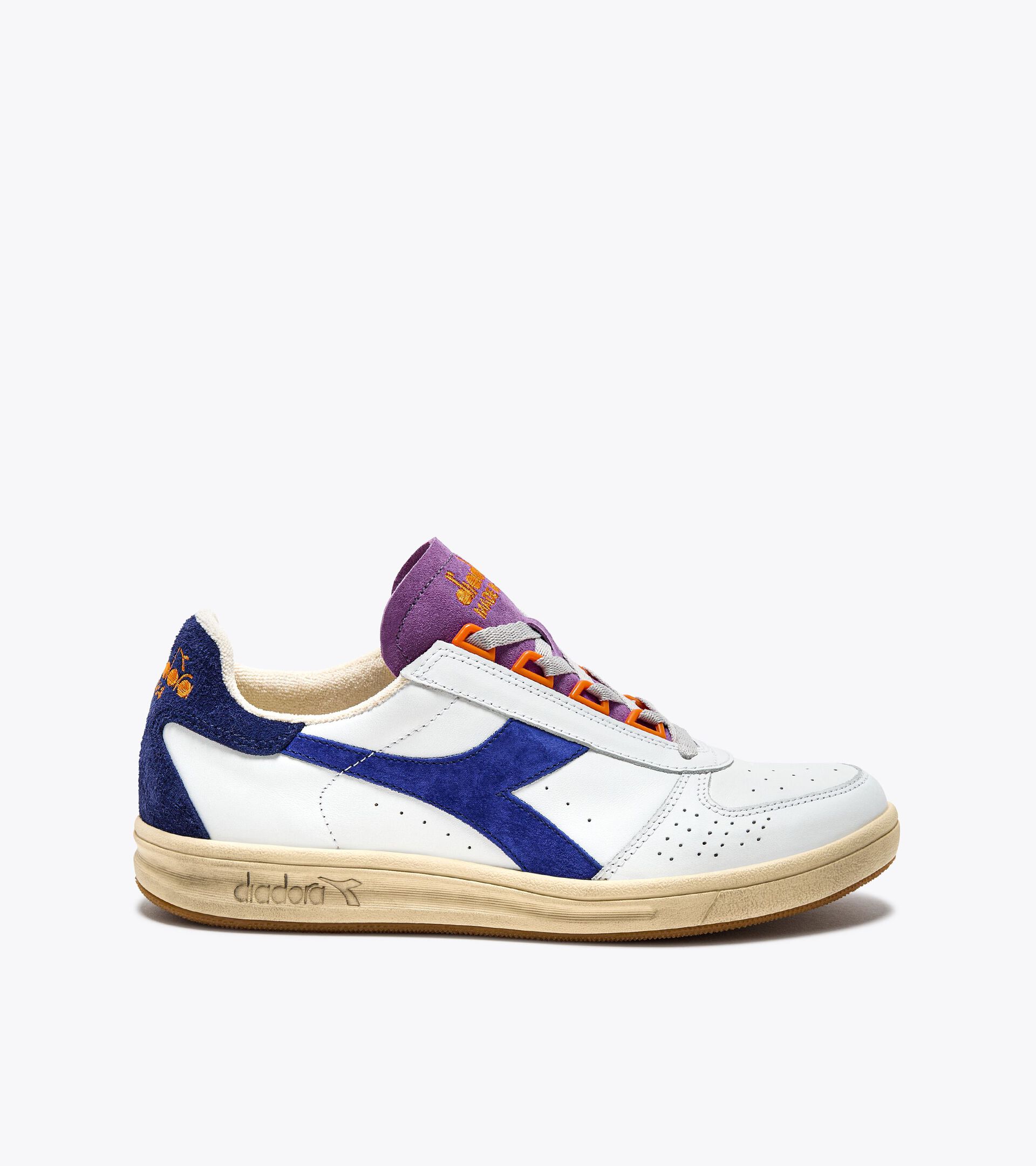 Heritage leather sneaker - Made In Italy - Gender Neutral B.ELITE TOURNEY ITALIA WHITE - Diadora