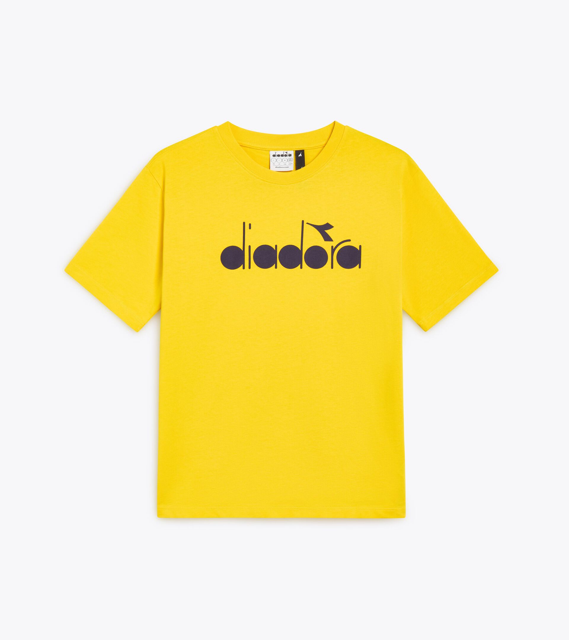 T-shirt a maniche corte sportiva - Gender Neutral T-SHIRT SS ROUTE GIALLO ALTA VISIBILITA - Diadora