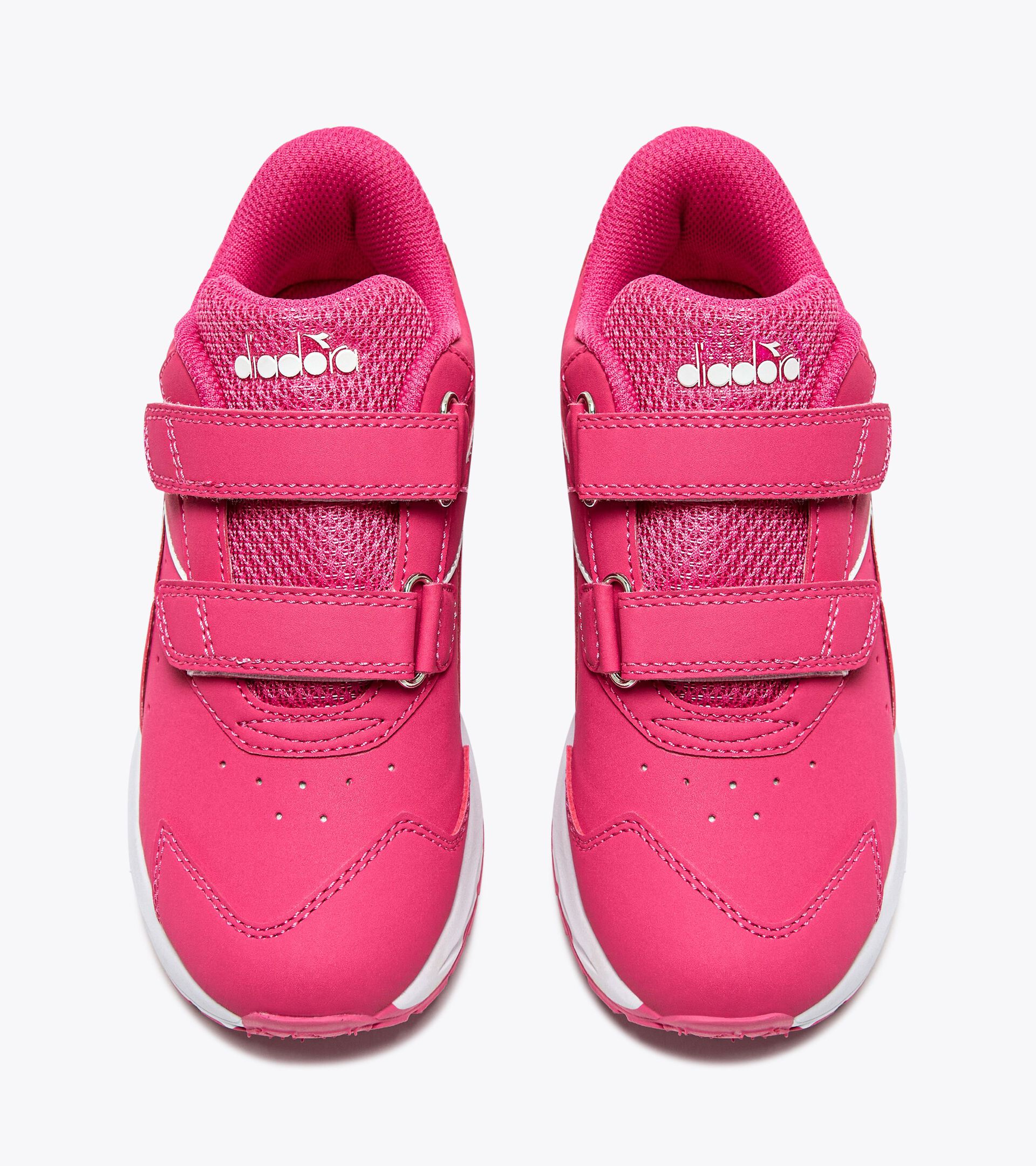 Zapatilla de running juvenil - Gender neutral FALCON 4 SL JR V BLACK/RASPBERRY SORBET - Diadora