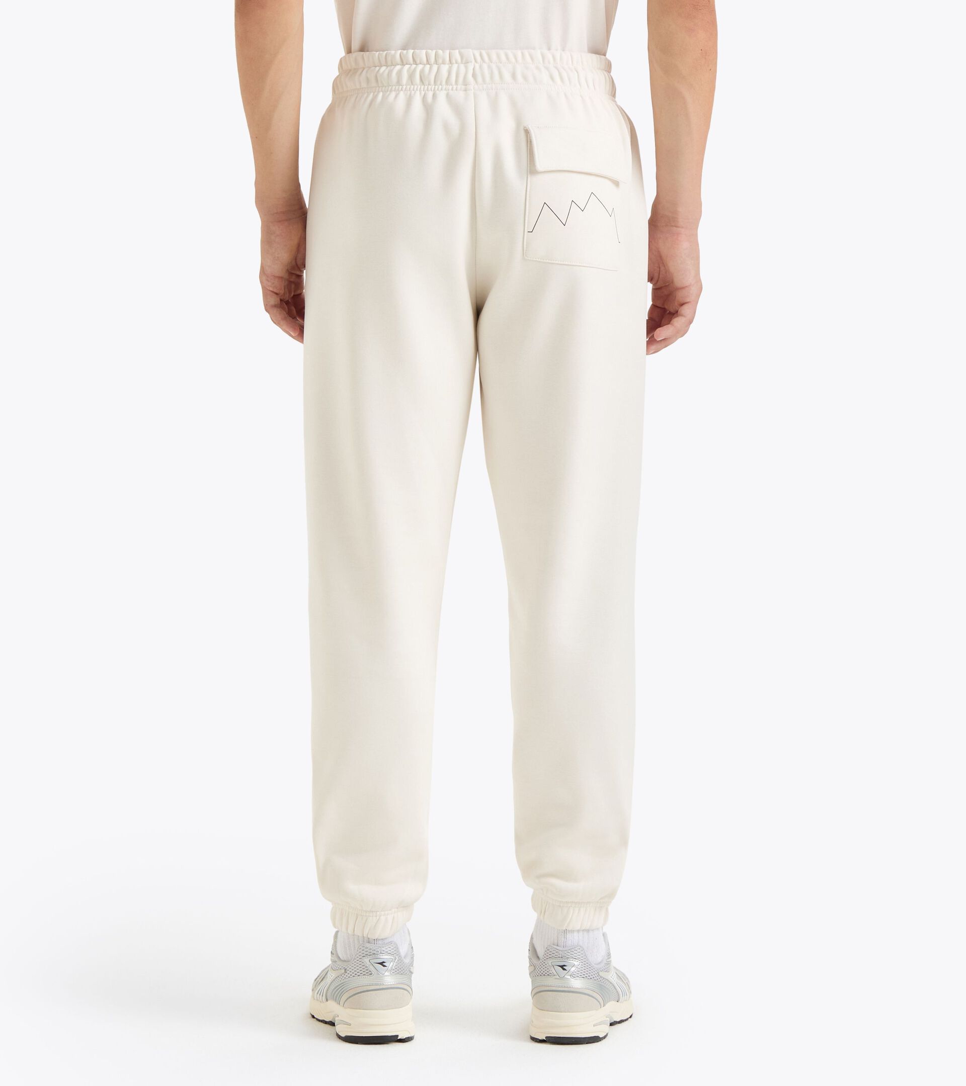 Pantalón de chándal - Gender neutral PANTS ROUTE ALYSSUM BLANCO - Diadora