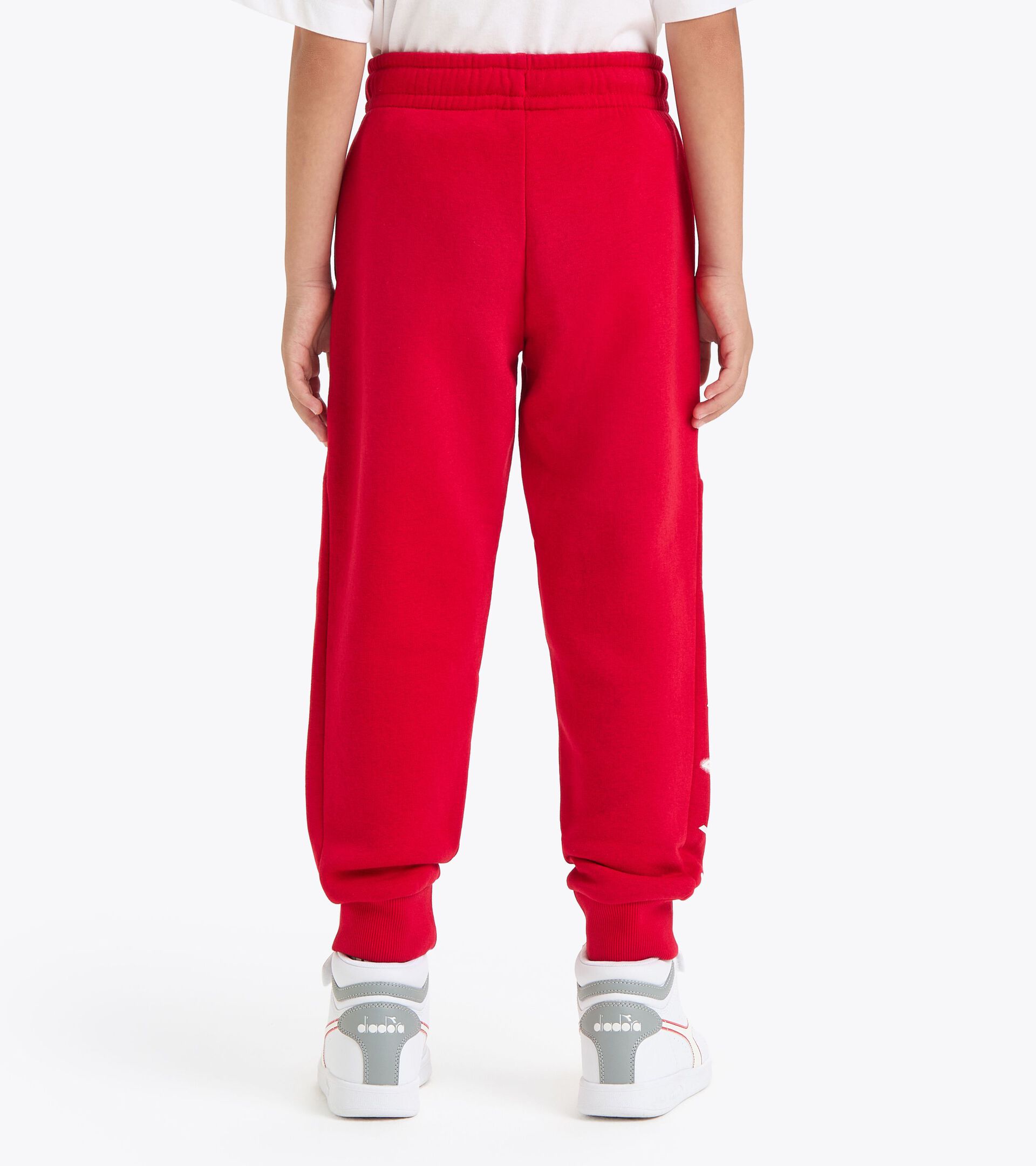 Pantalon de sport - Coupe confort - Ado garçon
 JB. JOGGER PANT LOGO ROUGE SALSA - Diadora