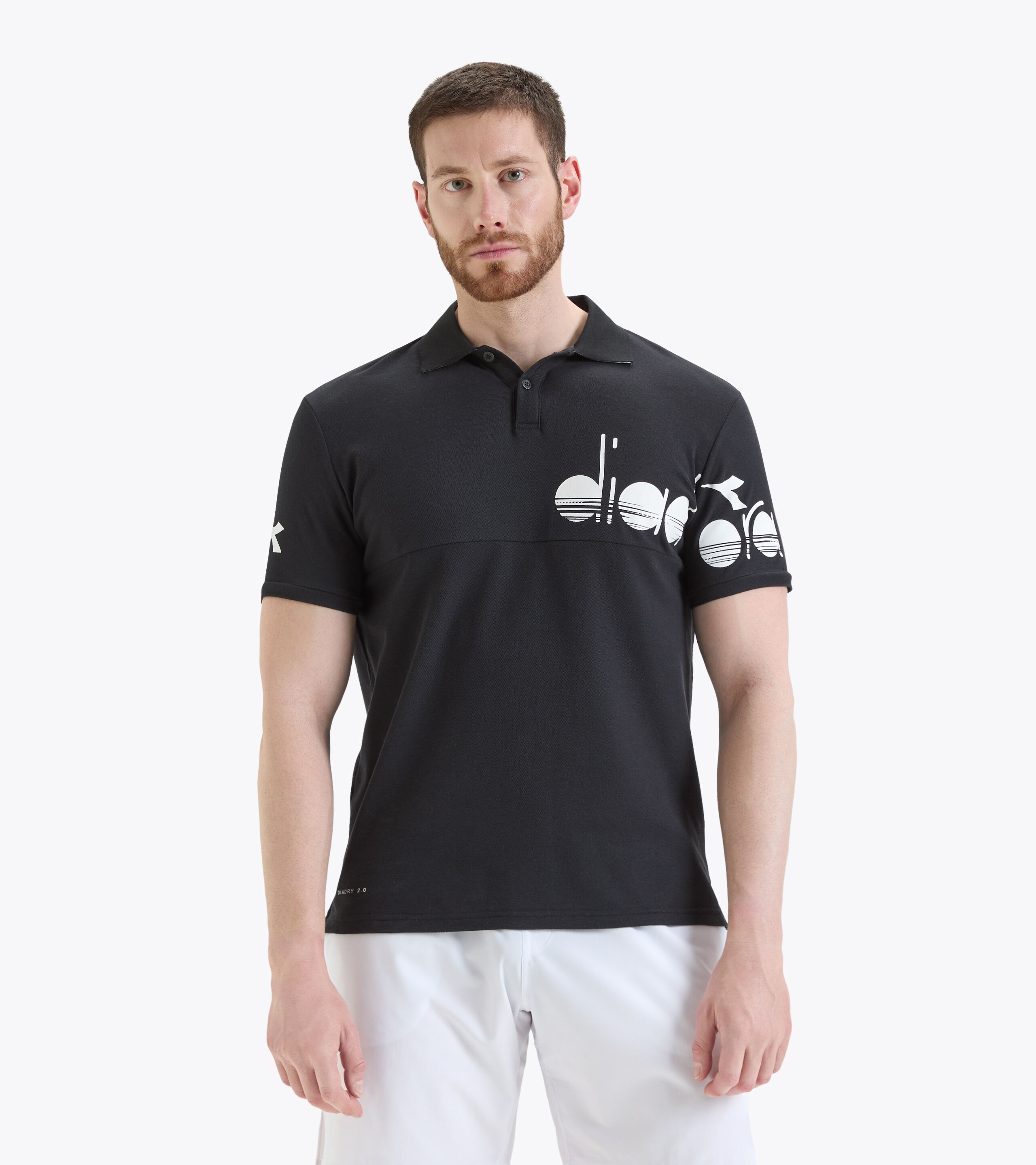 black coach polo shirt