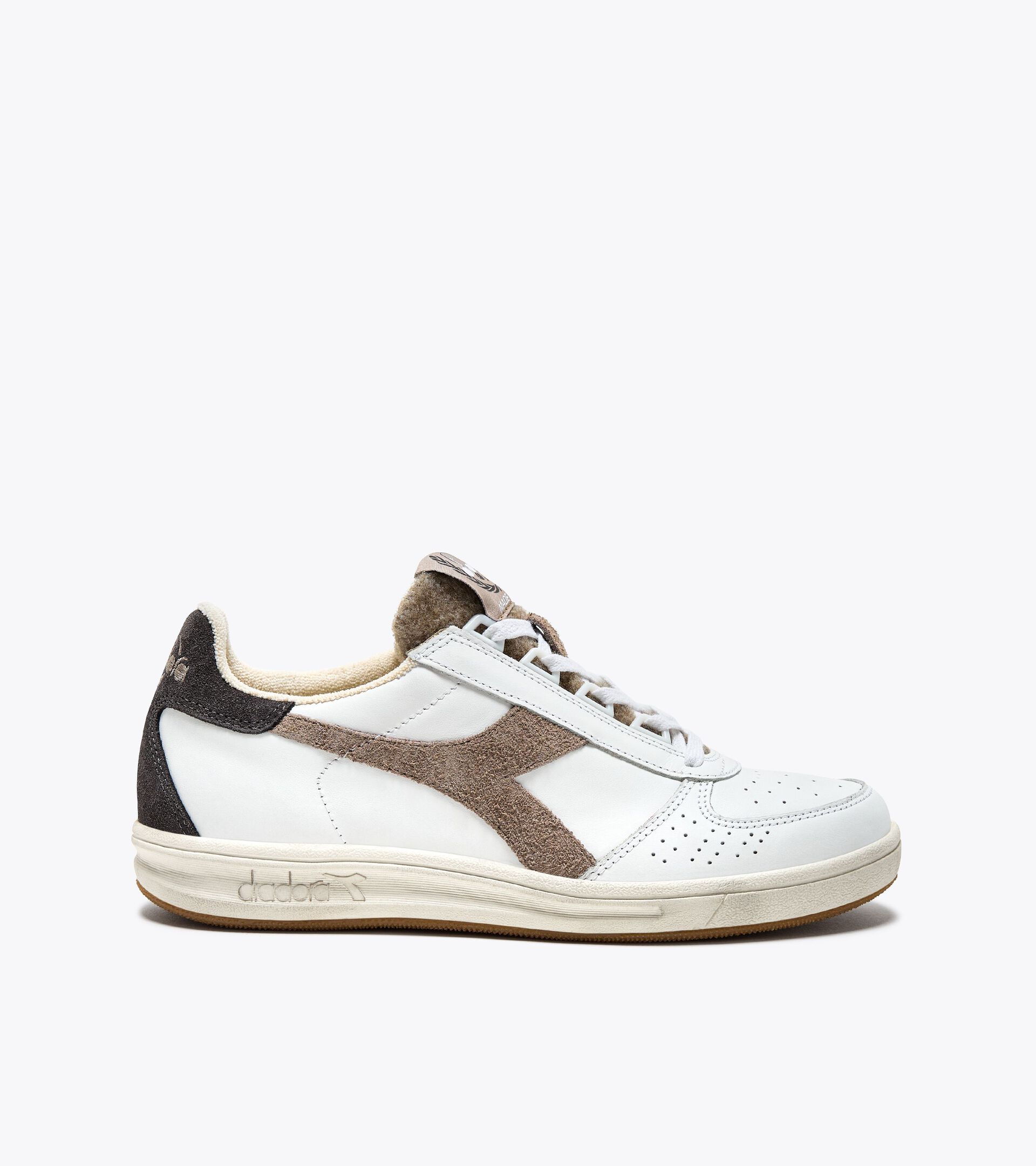 Sneaker Heritage in pelle - Made in Italy - Gender neutral B.ELITE TORINO ITALIA BIANCO - Diadora