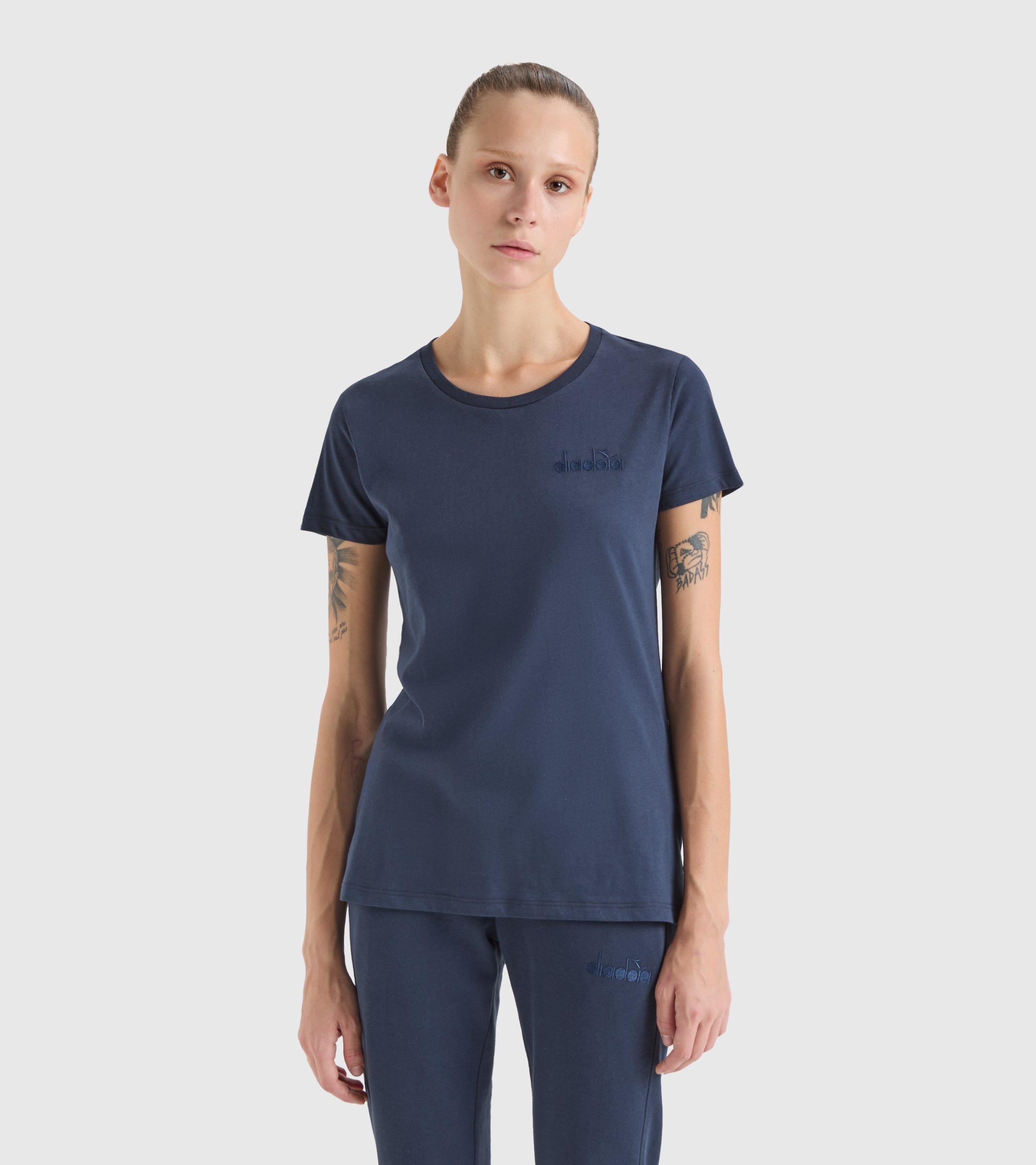 L. T-SHIRT SS MII T-shirt in cotone - Made in Italy - Donna - Diadora