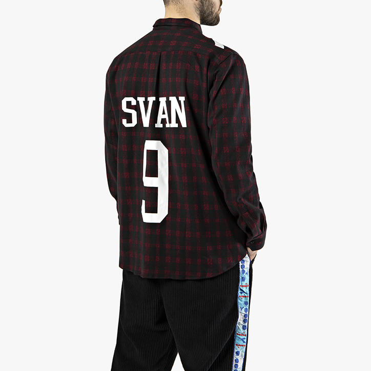 flannel hockey jersey