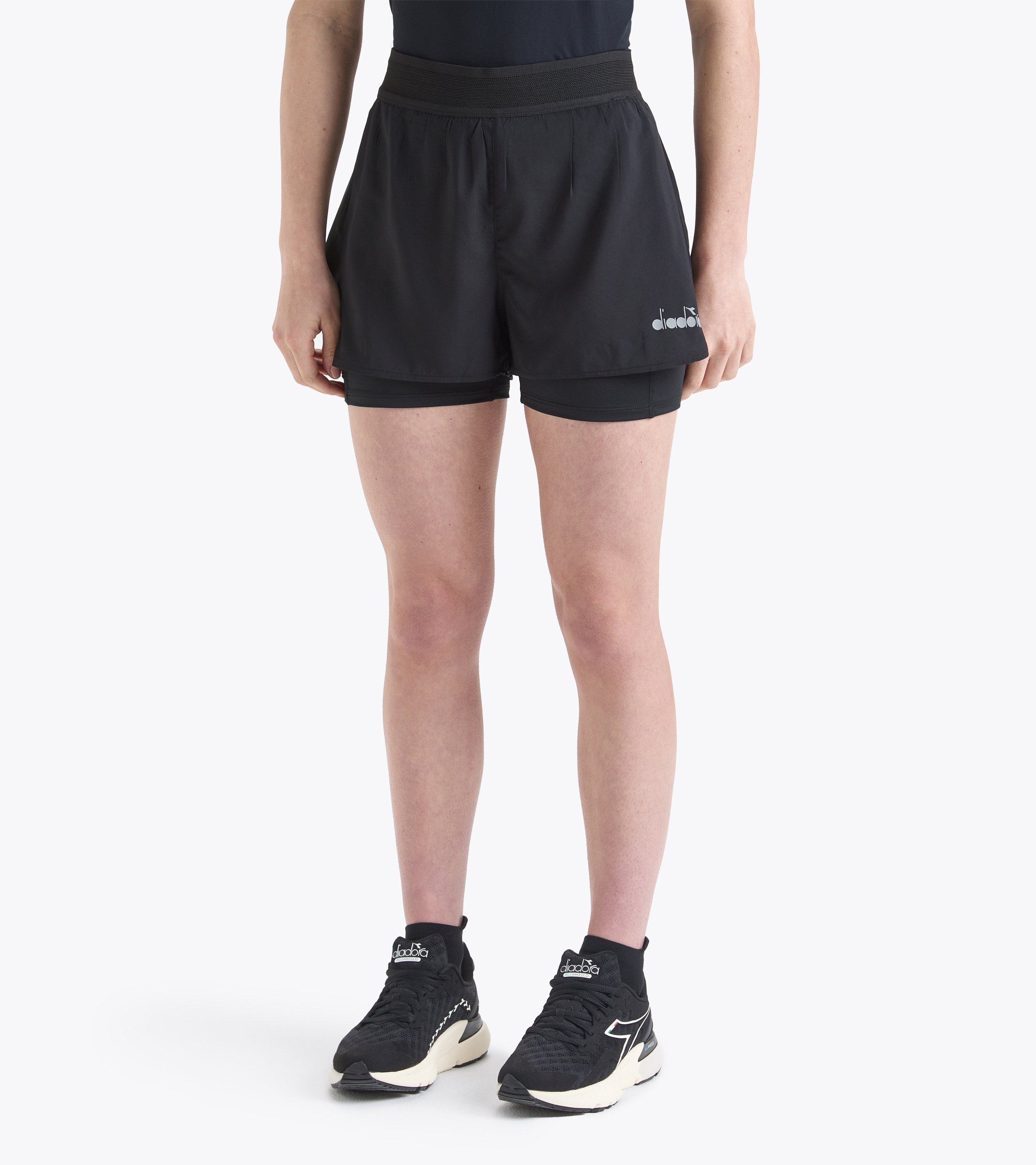 DOUBLE LAYER BERMUDA BE ONE Running shorts - Men - Diadora Online Store
