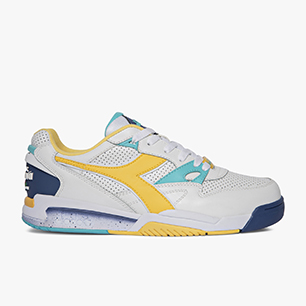 scarpe diadora bianche e blu